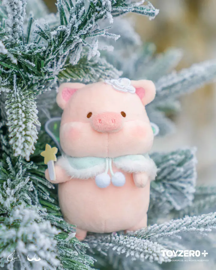📦訂購 台灣代購 TOYZEROPLUS 罐頭豬LuLu 白雪精靈Lu 冬日系列毛絨掛件