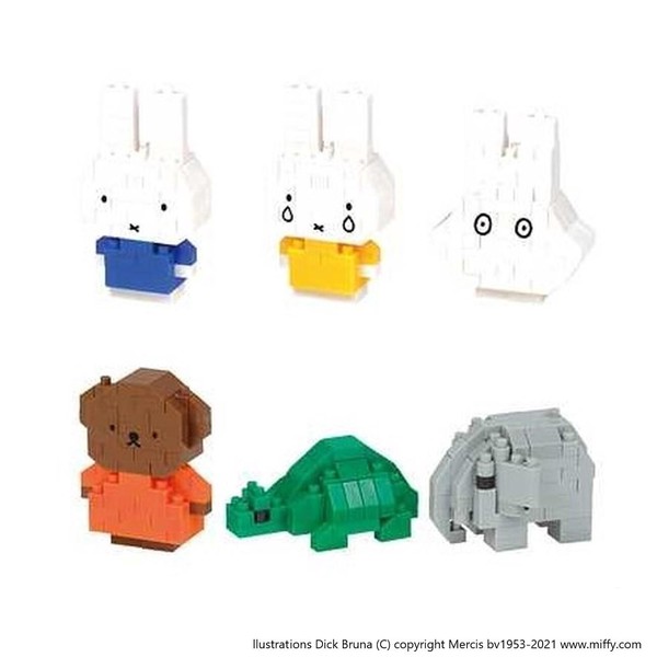 預購 miffy nanoblock vol.1 NBMC_27 套裝