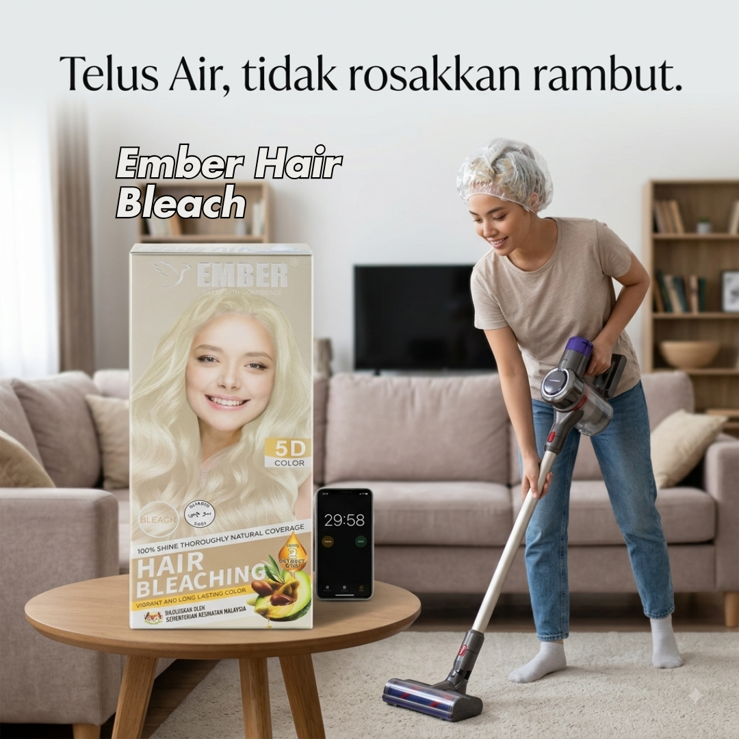 EMBER Permanent Hair Color 60ML / EM-25/ HAIR BLEACH