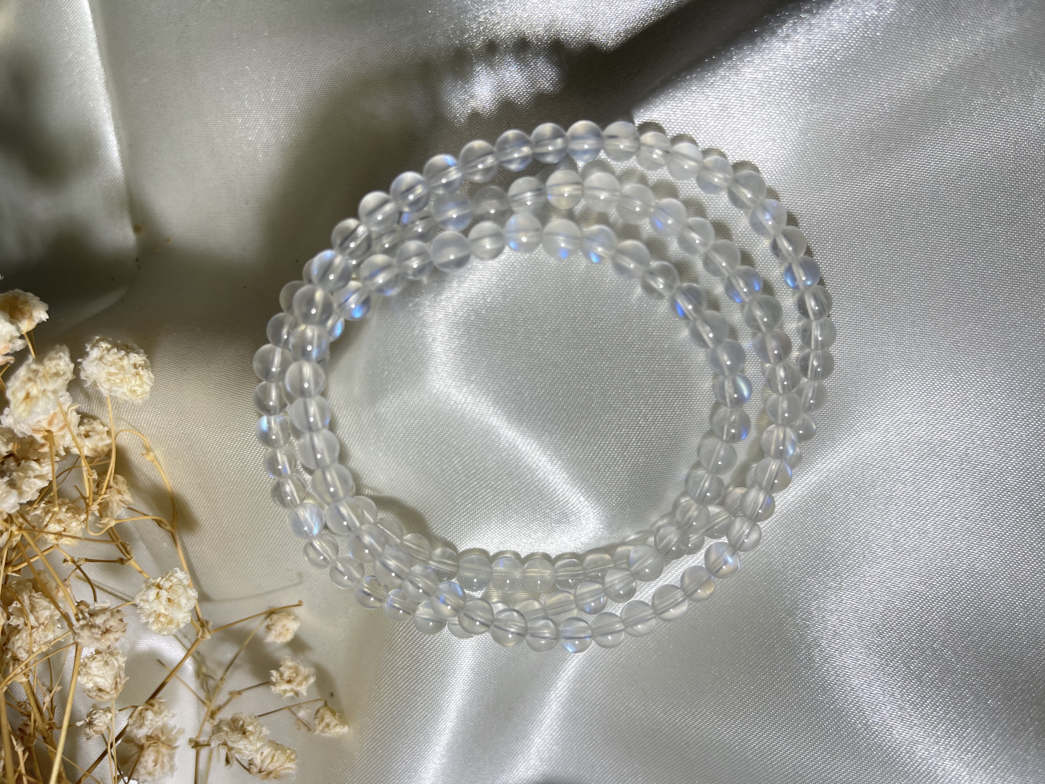 藍月光石三圈 4mm+