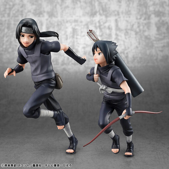 (預訂訂金 $400) (總價 $937) (魂限) MegaHouse G.E.M. 火影忍者 疾風傳 內輪鼬太知 & 內輪佐助 (再版) (行版) GEM Naruto Itachi Uchiha & Sasuke Uchiha 