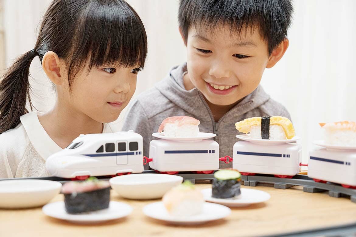 日本迴轉壽司電動新幹線(充電版)-1個