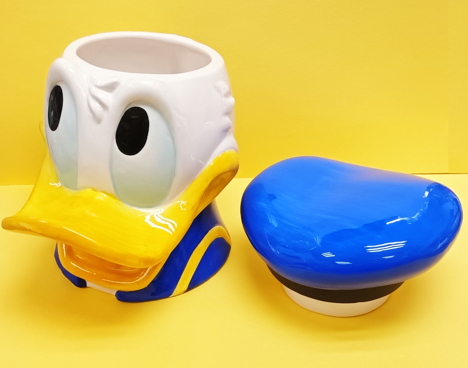 COVERED BOX 有蓋收纳瓷器 Donald Duck    (KD-109)