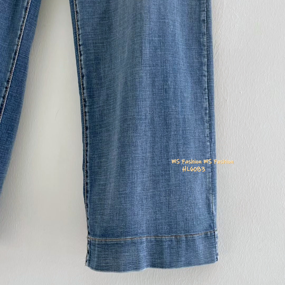 HL6083 韓國🌼Howluk前兩袋裝飾闊筒牛