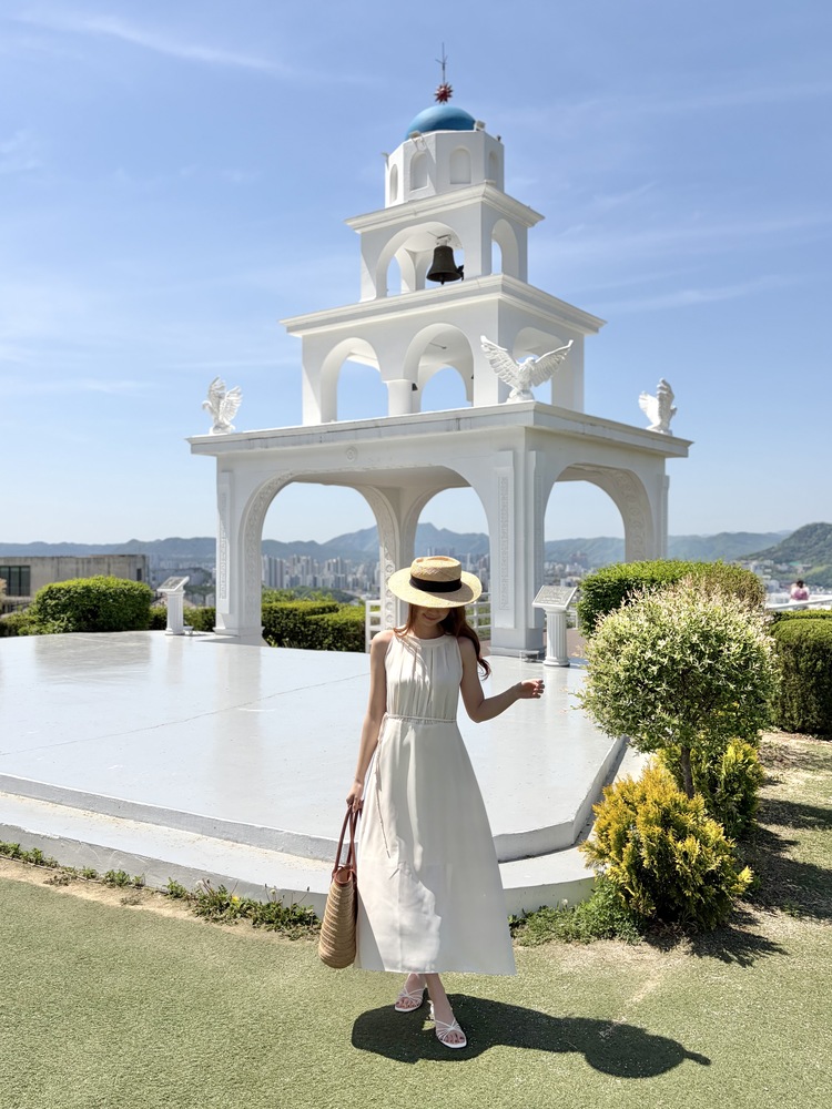 Pleated Halter Maxi Dress (Ivory)