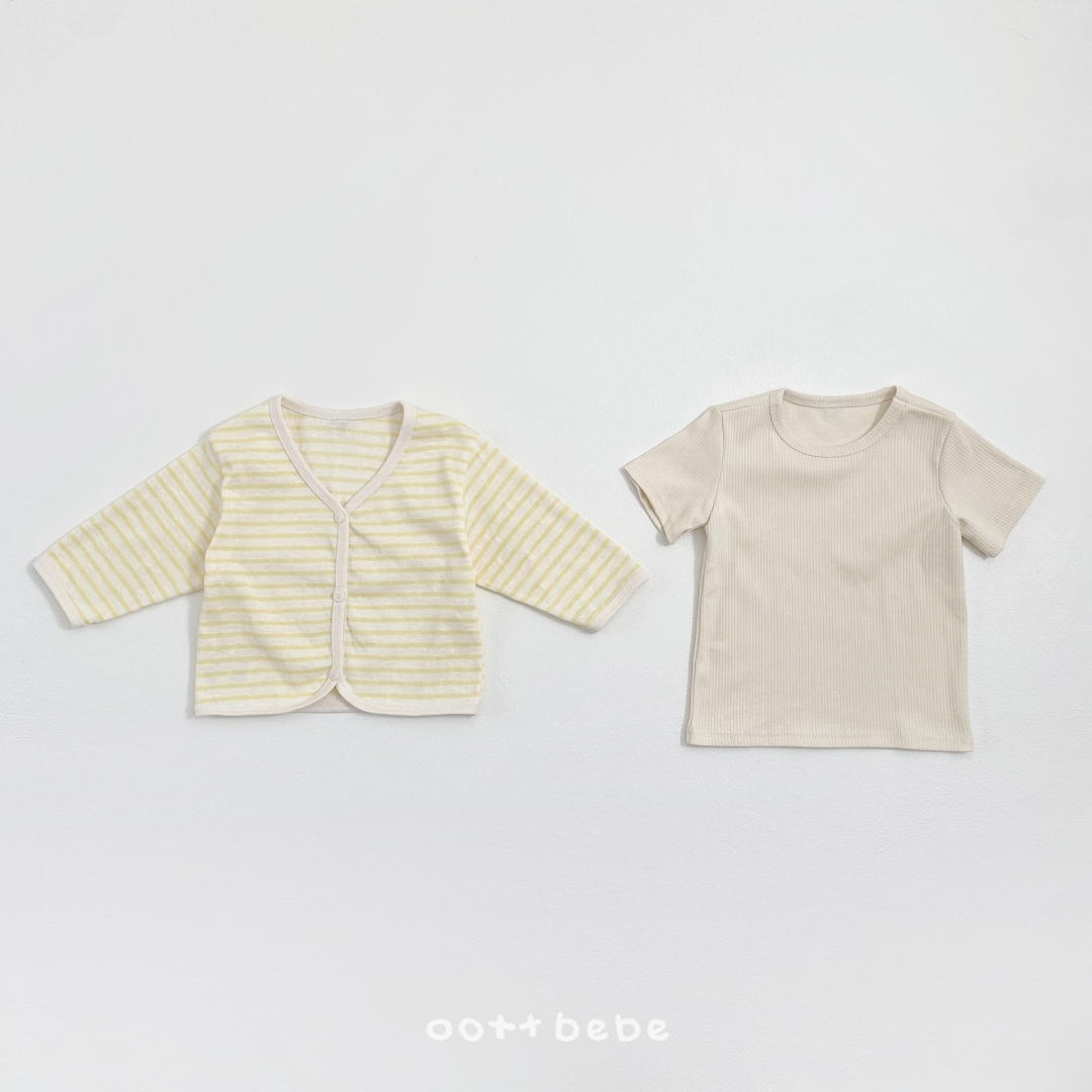 🇰🇷oottbebe tee+外套 set