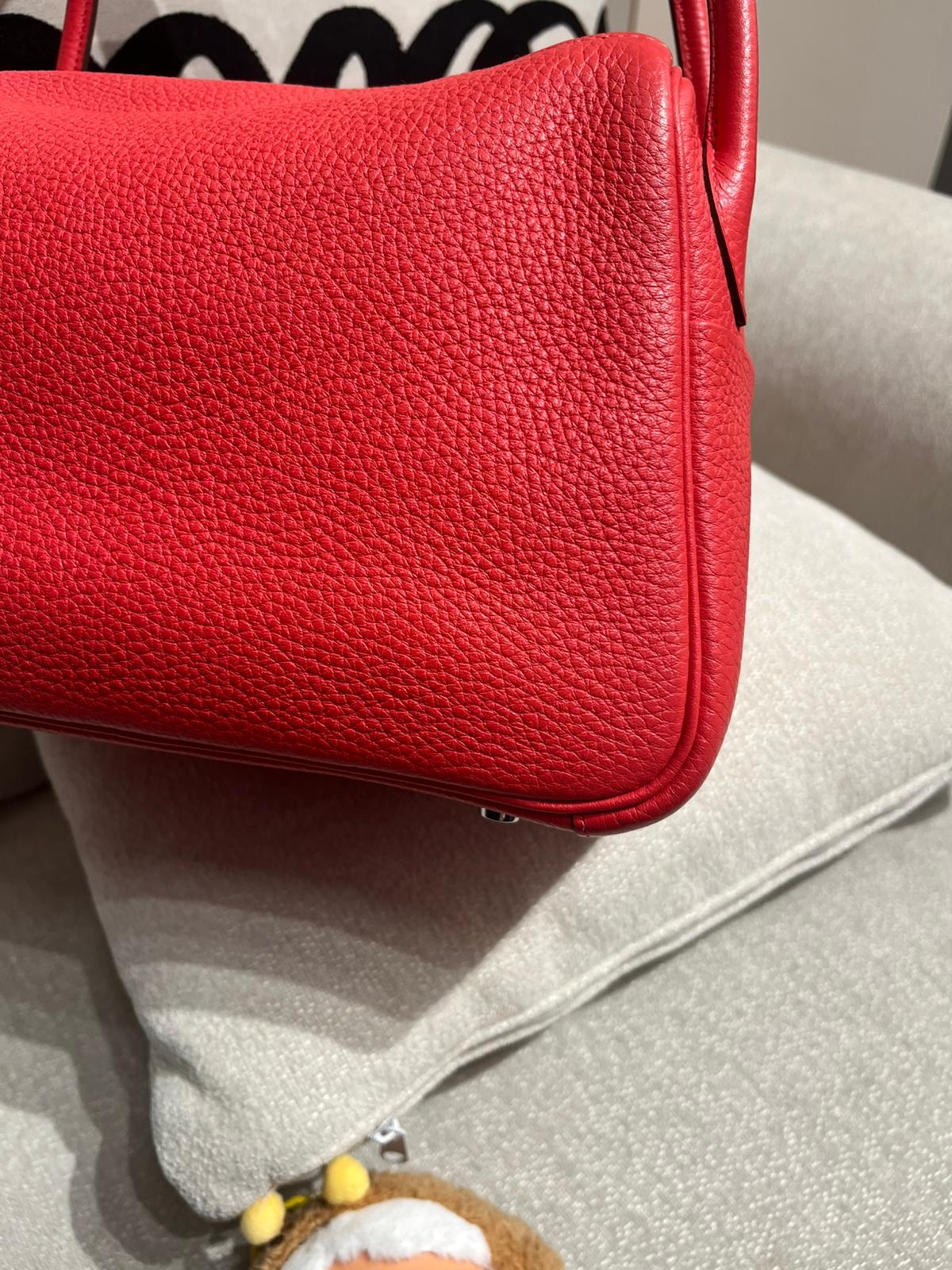 Hermes Lindy 26,STAMP T , rose jaipur,牛皮 100%Authentic ,98%new ✅內袋✅dust bag