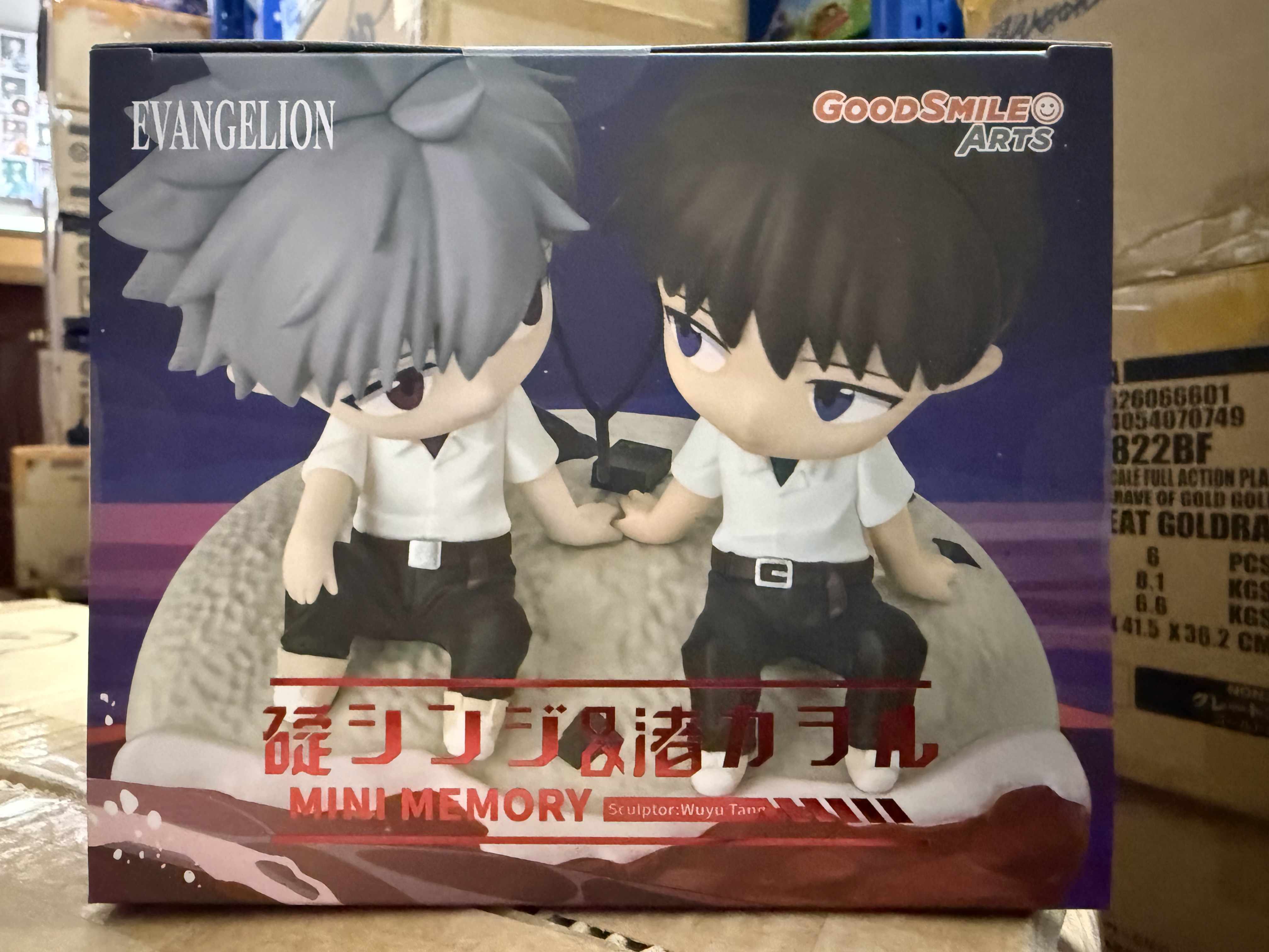 Good Smile Arts EVA 《新世紀福音戰士新劇場版》碇真嗣 & 渚薰 PVC figure 