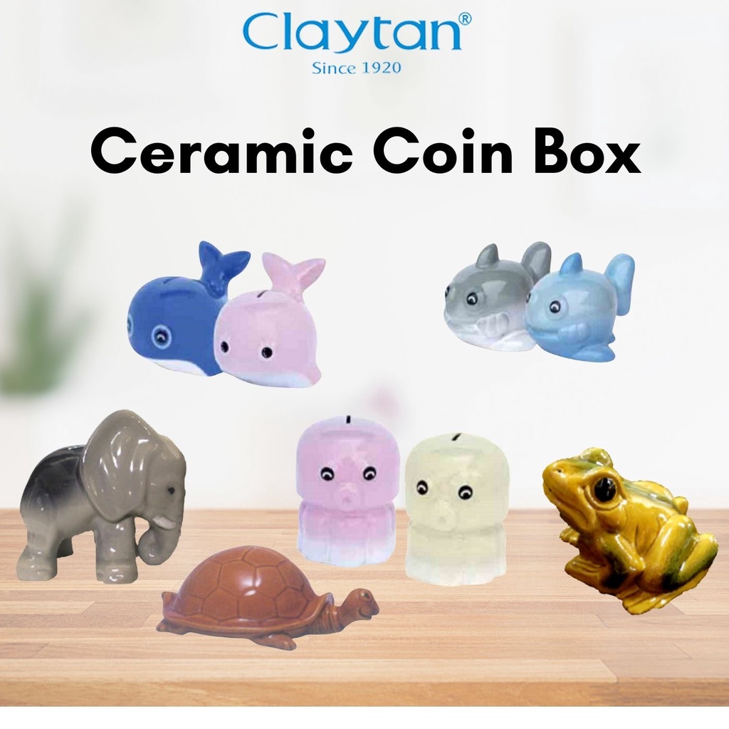 Claytan Coin Box - Animal Design 2