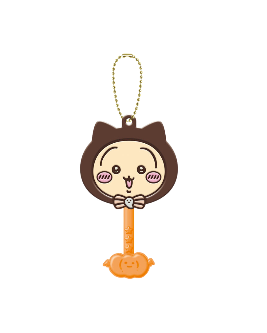 Chiikawa 黑貓朱古力棒棒糖造型吊飾-兔兔