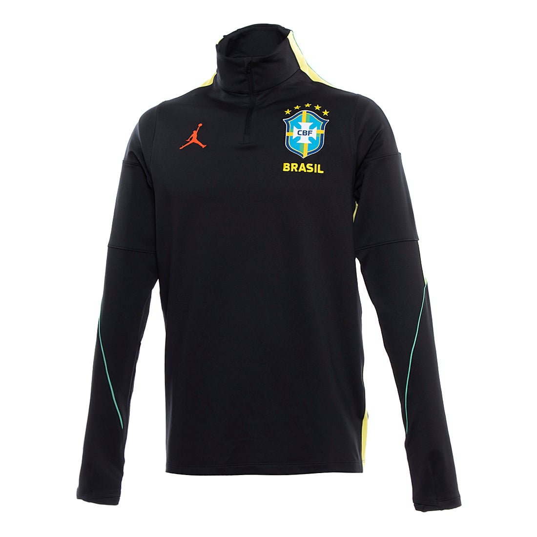 Nike x Jordan Brazil 巴西 2026 黑色 Dri-fit1/4 Zip Training Top IQ3293