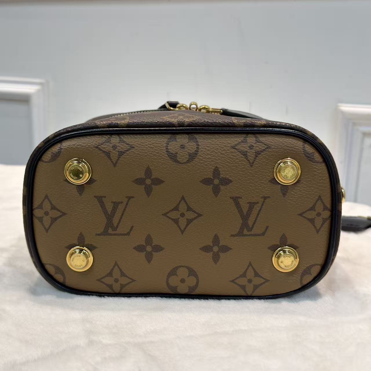 經典老花棕色LV Vanity化妝盒 小號