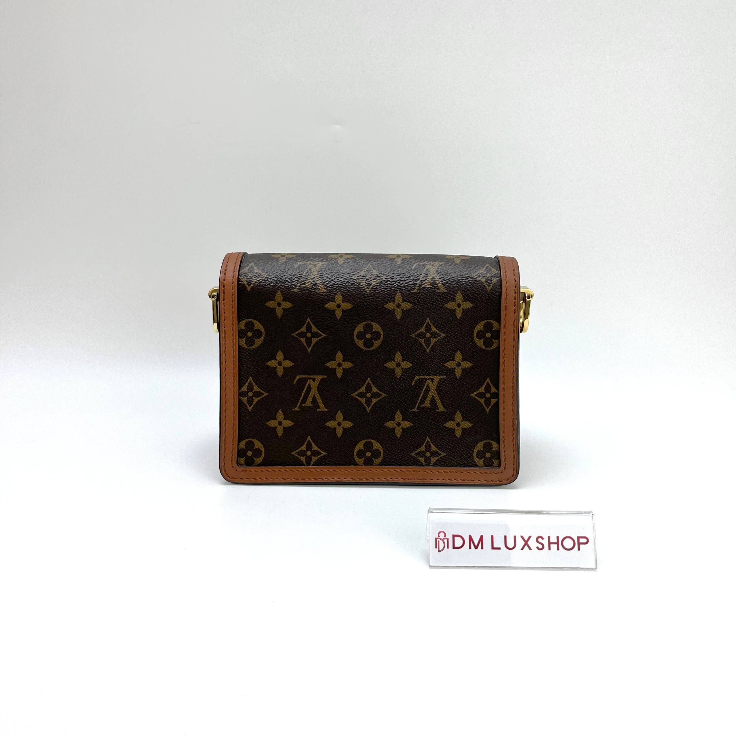 LV Reverse Monogram Mini Dauphine GHW