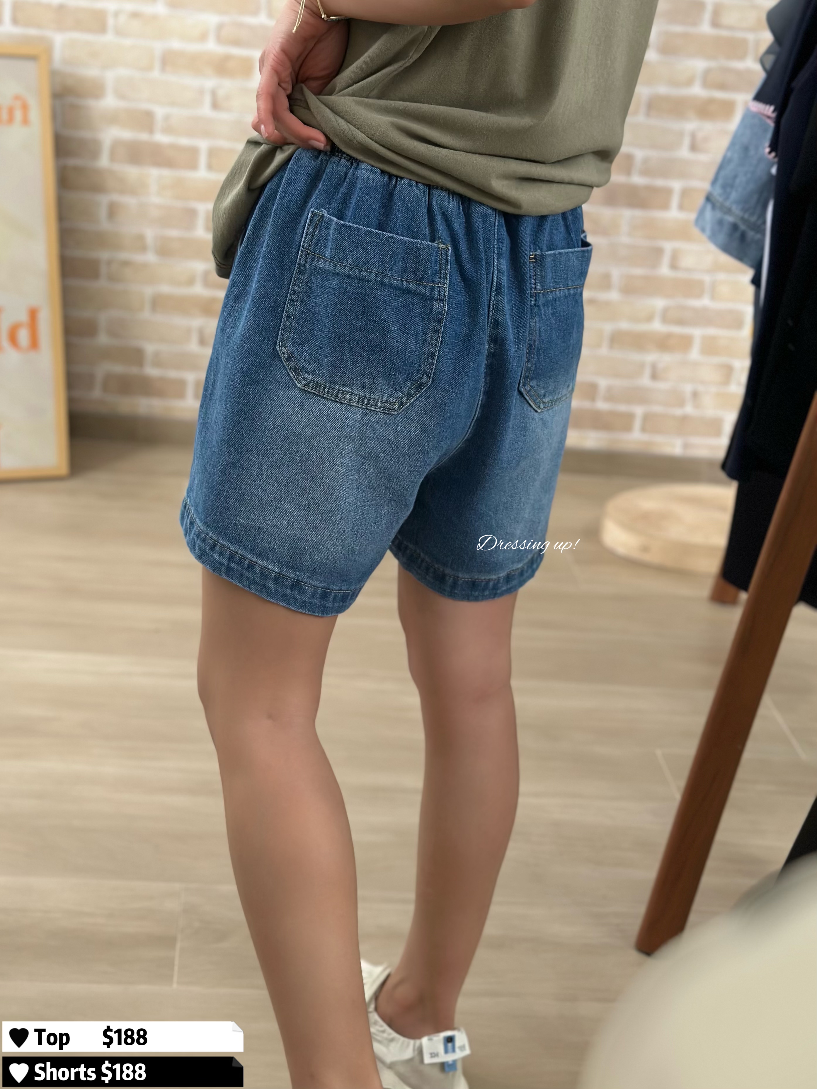 不單調牛仔｜車骨牛仔短褲