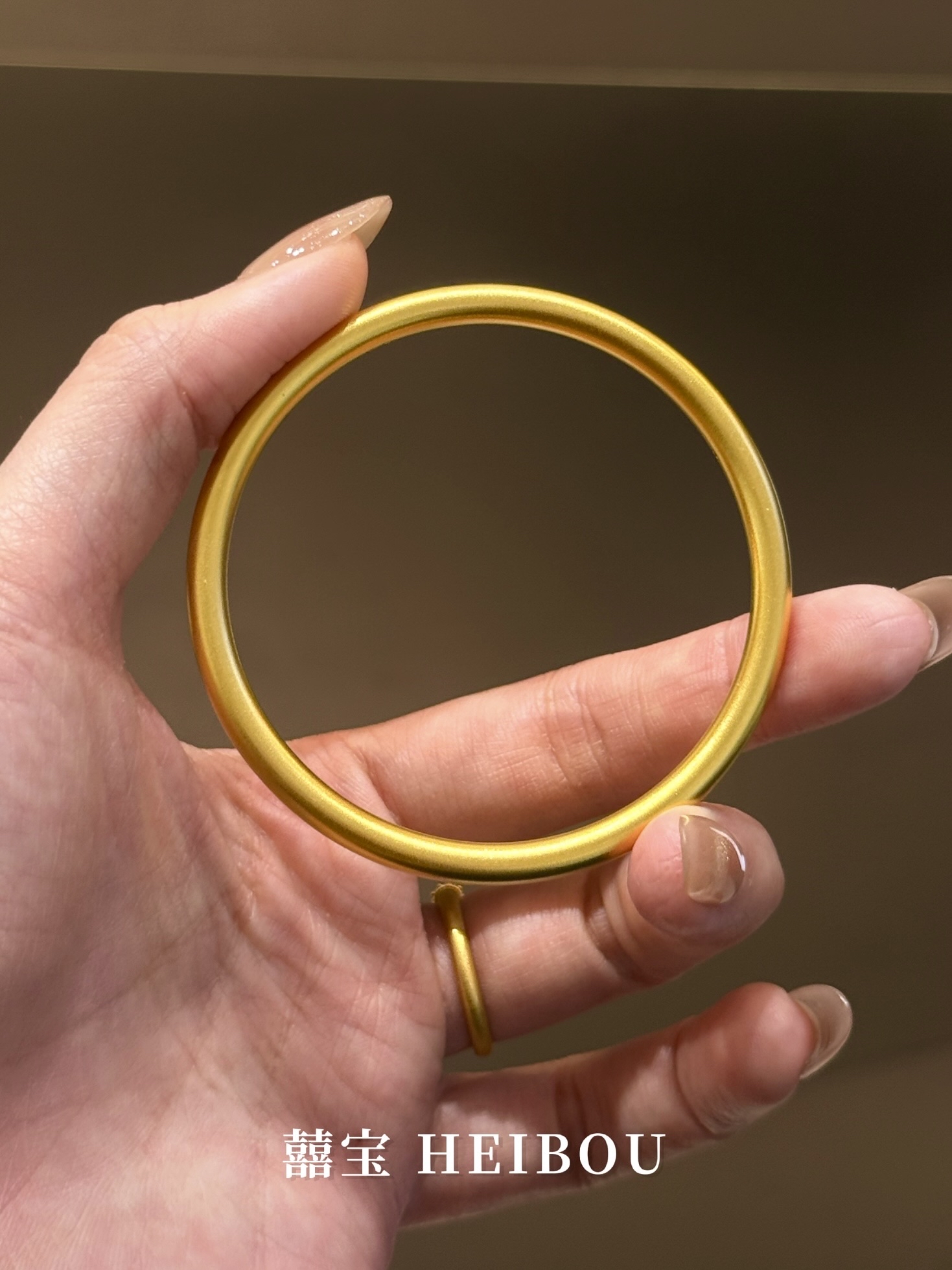 【3D硬金】古法素圈-手镯