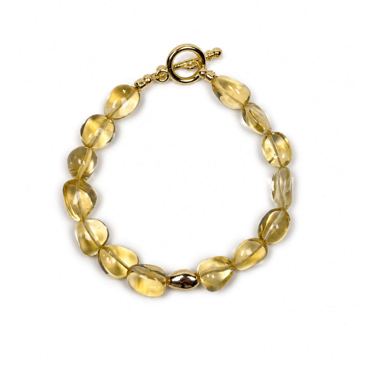 黃水晶手鏈 - Citrine bracelet