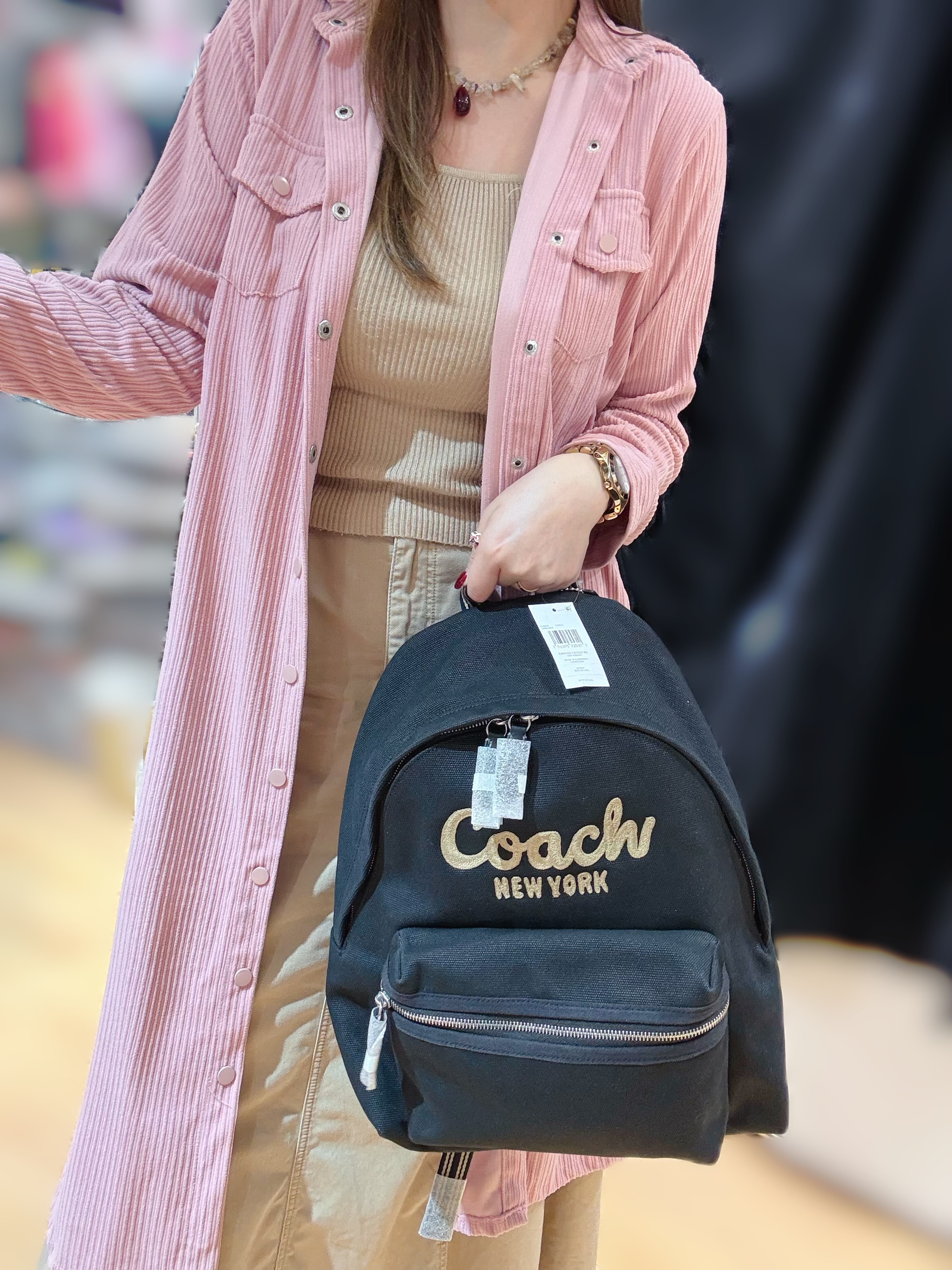 Coach Cargo backpack blk
