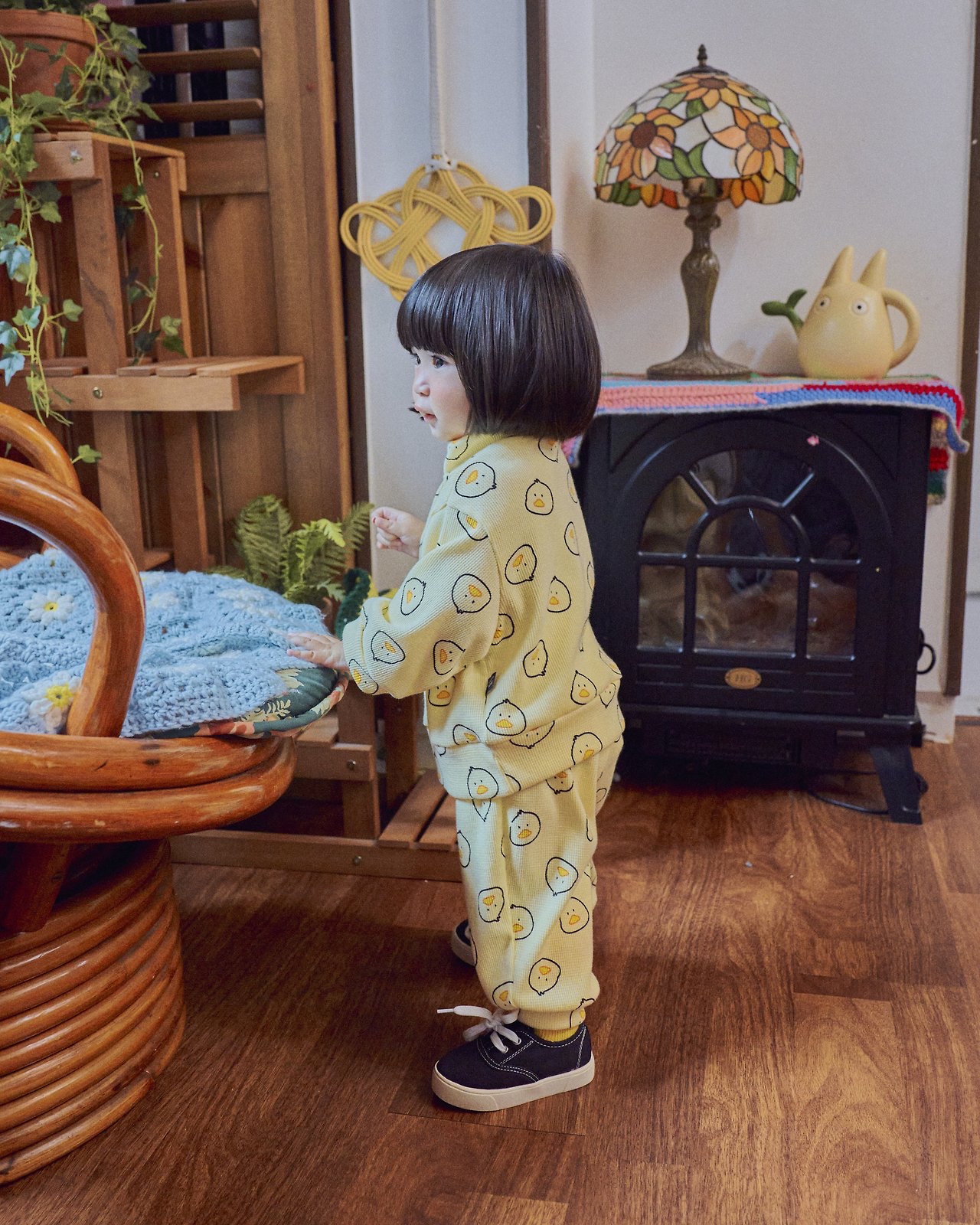 OOTT | Little Farm Waffle Anorak set