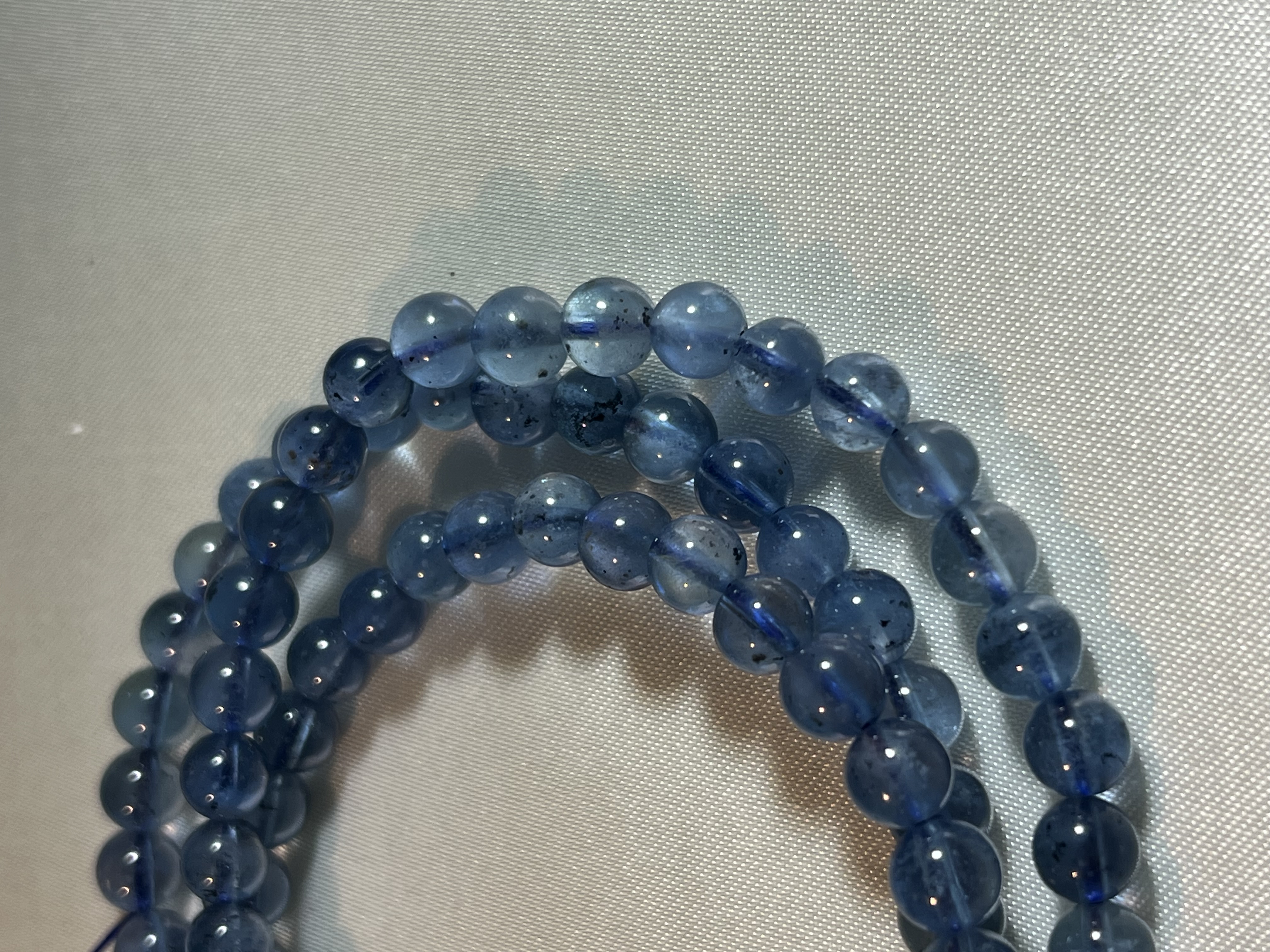 魔鬼藍三圈海藍寶 6mm