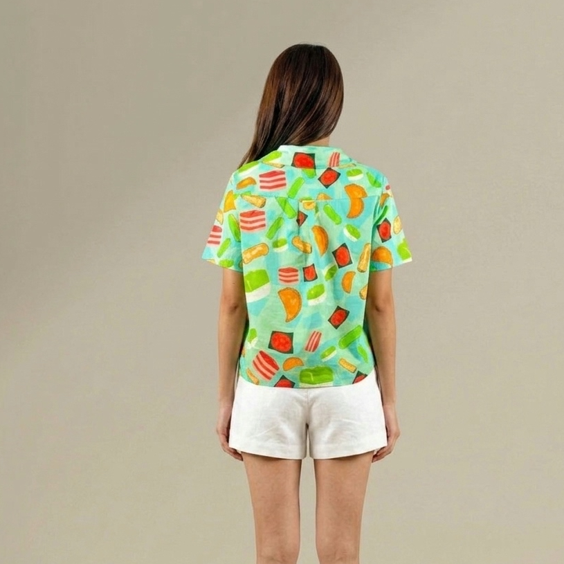 T9500 - Malaysian Kuih Boxy Shirt