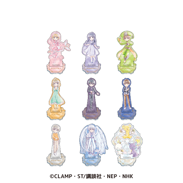 迷你立牌 Mini Stand｜百變小櫻 透明牌篇 X SMILE BASE CAFE 事後通販 (Cardcaptor Sakura) 【預購】(26SK136C-P)