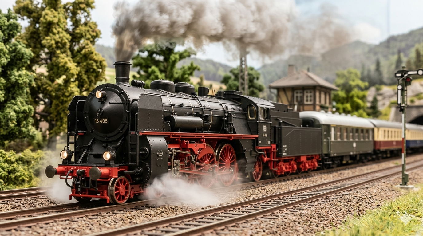 18.4 of the Deutsche Bundesbahn Roco 72249 DCC Sound 