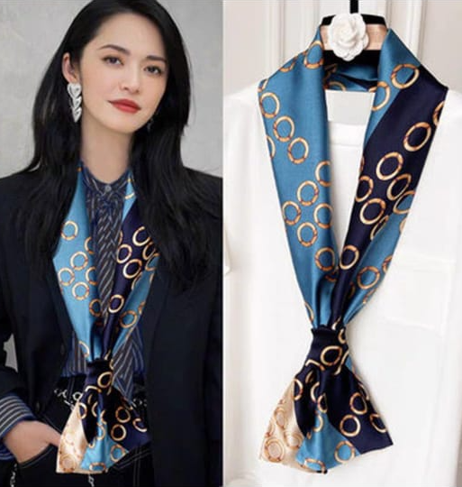 Easy Drape Long Scarf - Random Design