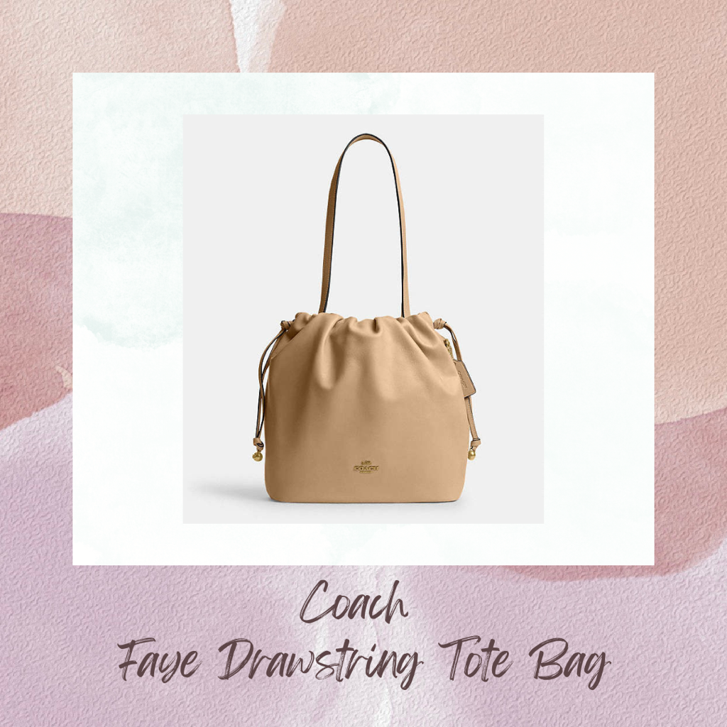 Coach Faye Drawstring Tote Bag (CV947)