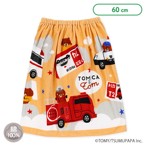 🇯🇵預訂 日本直送🇯🇵Tomica圖案游泳浴巾裹巾捲式毛巾