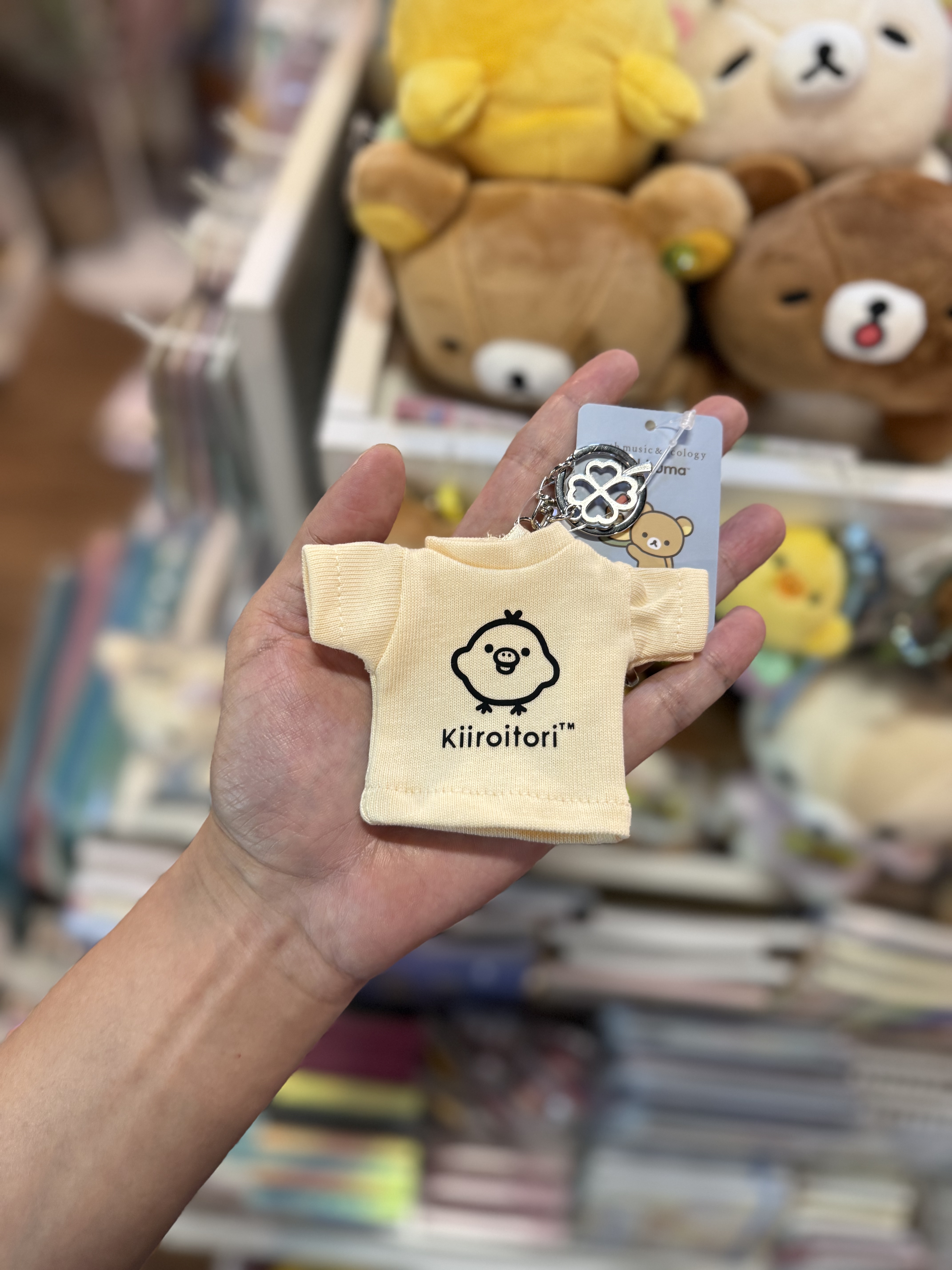 《現貨》全新日本Rilakkuma x earth music&ecology限定衫仔造型匙扣