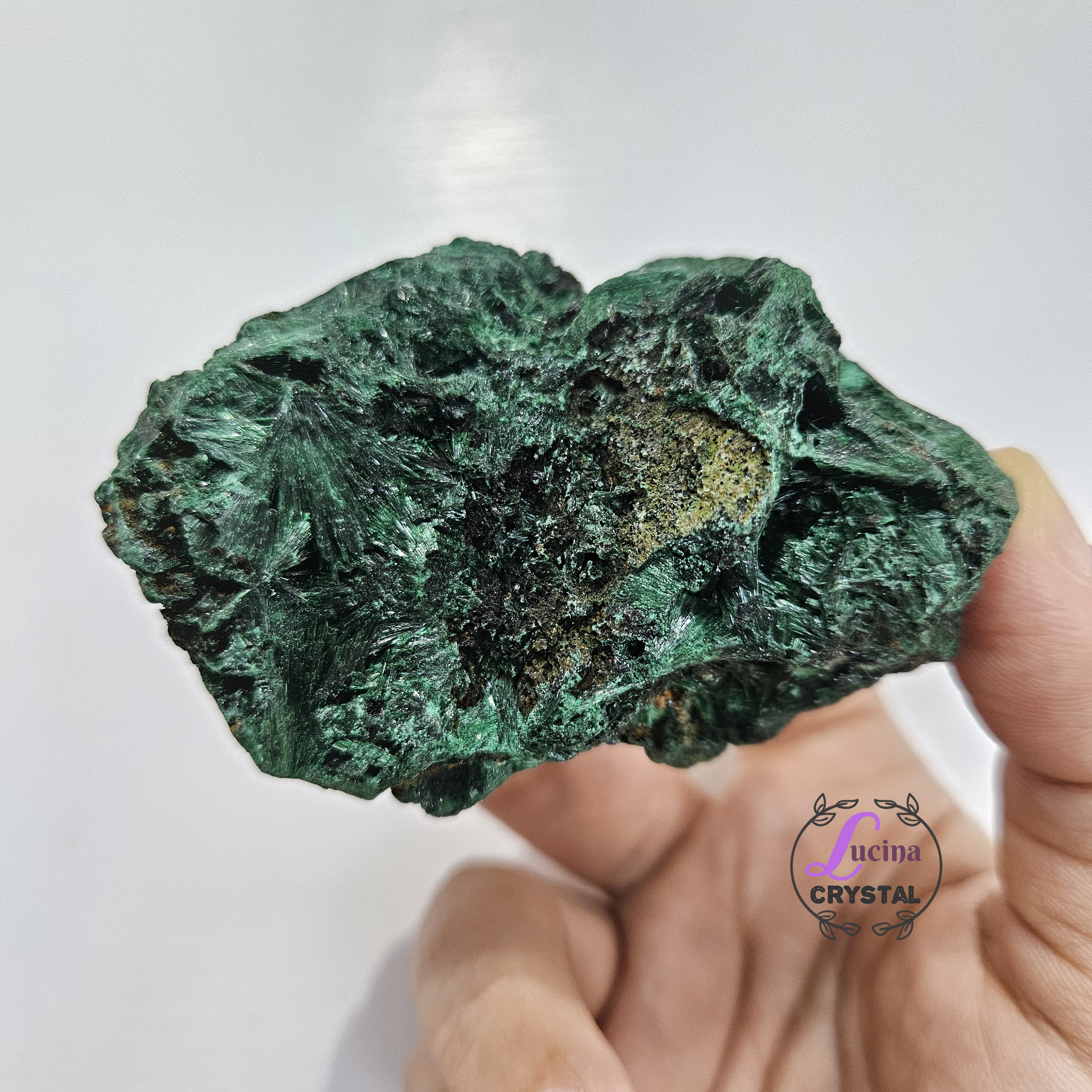 (Co#LC8550) 孔雀石原礦石/Malachite Raw Stone
