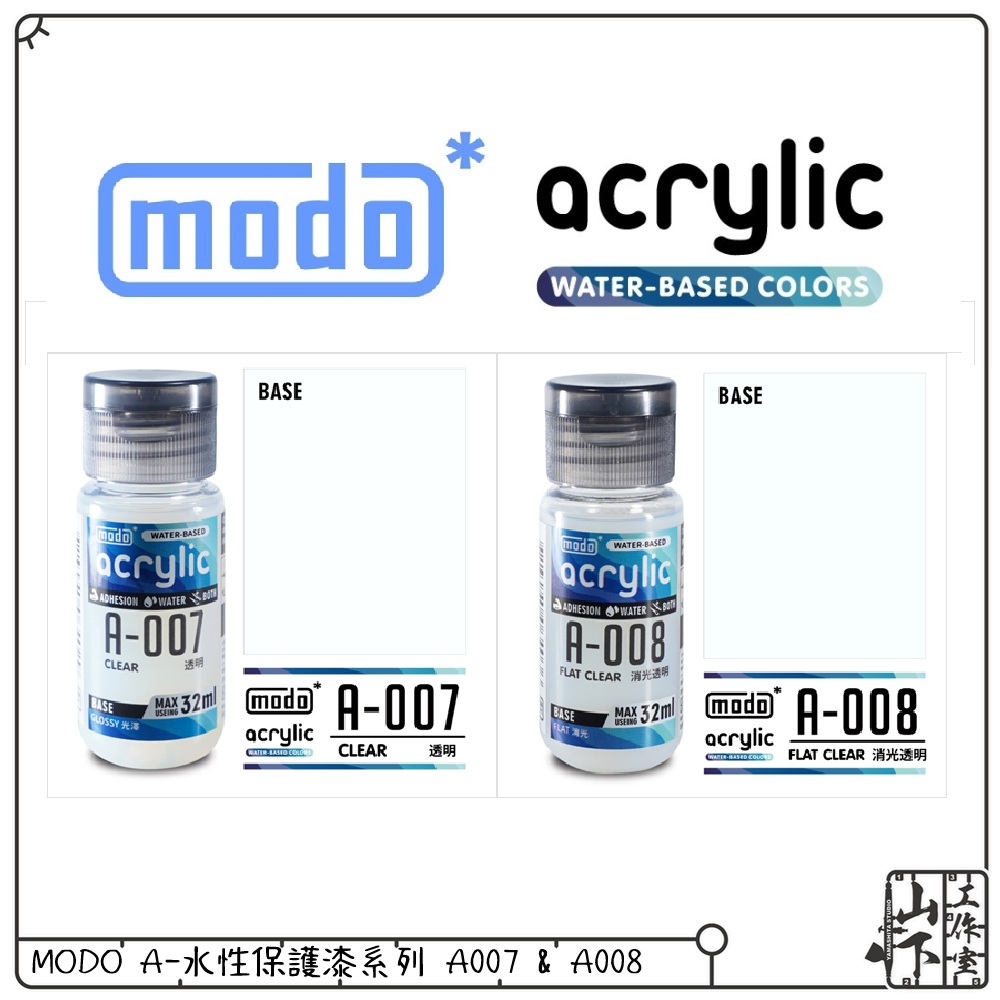 Modo A-水性保護系列 A007 & A008