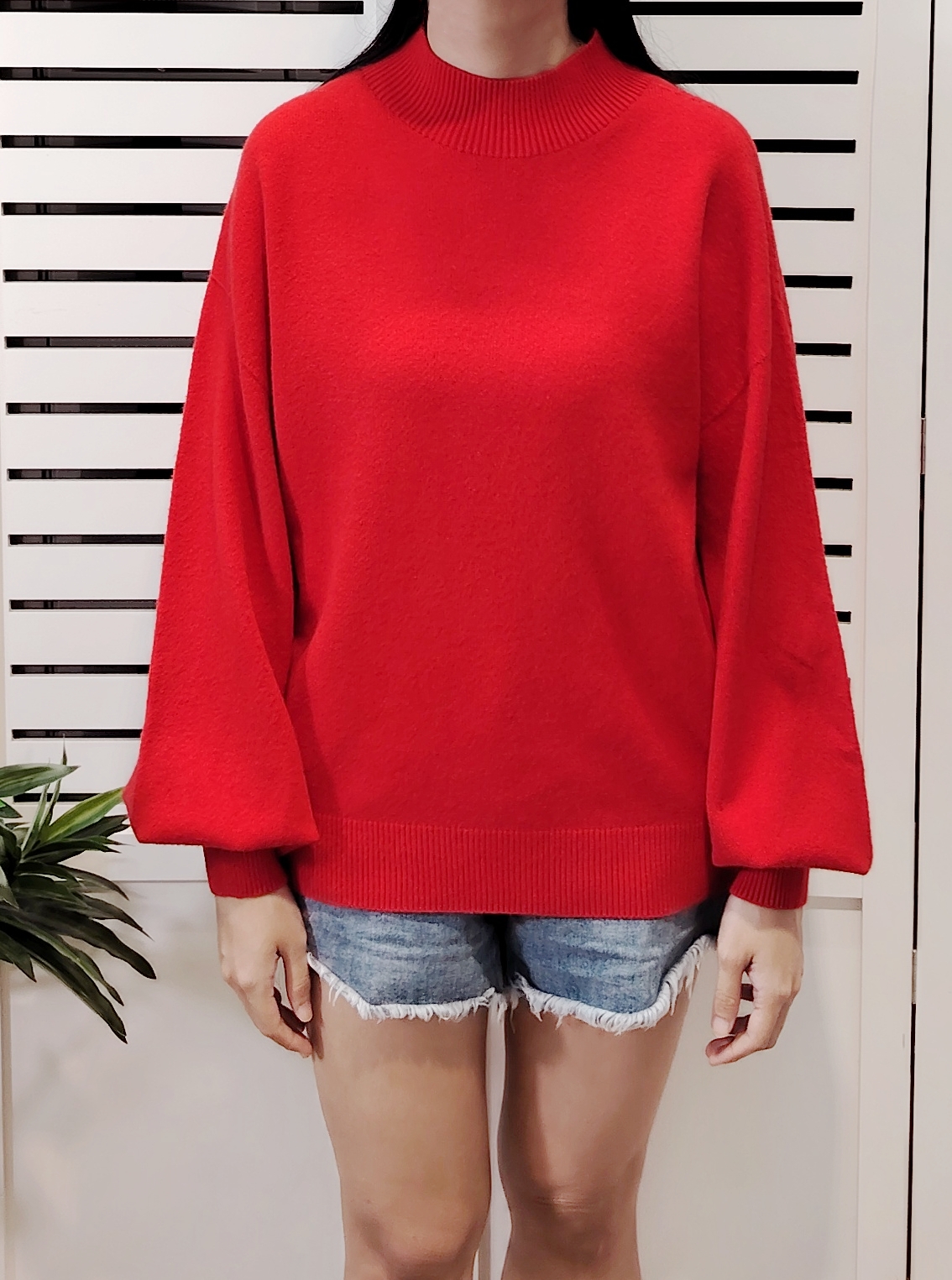 S85016 Kintted Long Sleeve Jumper 