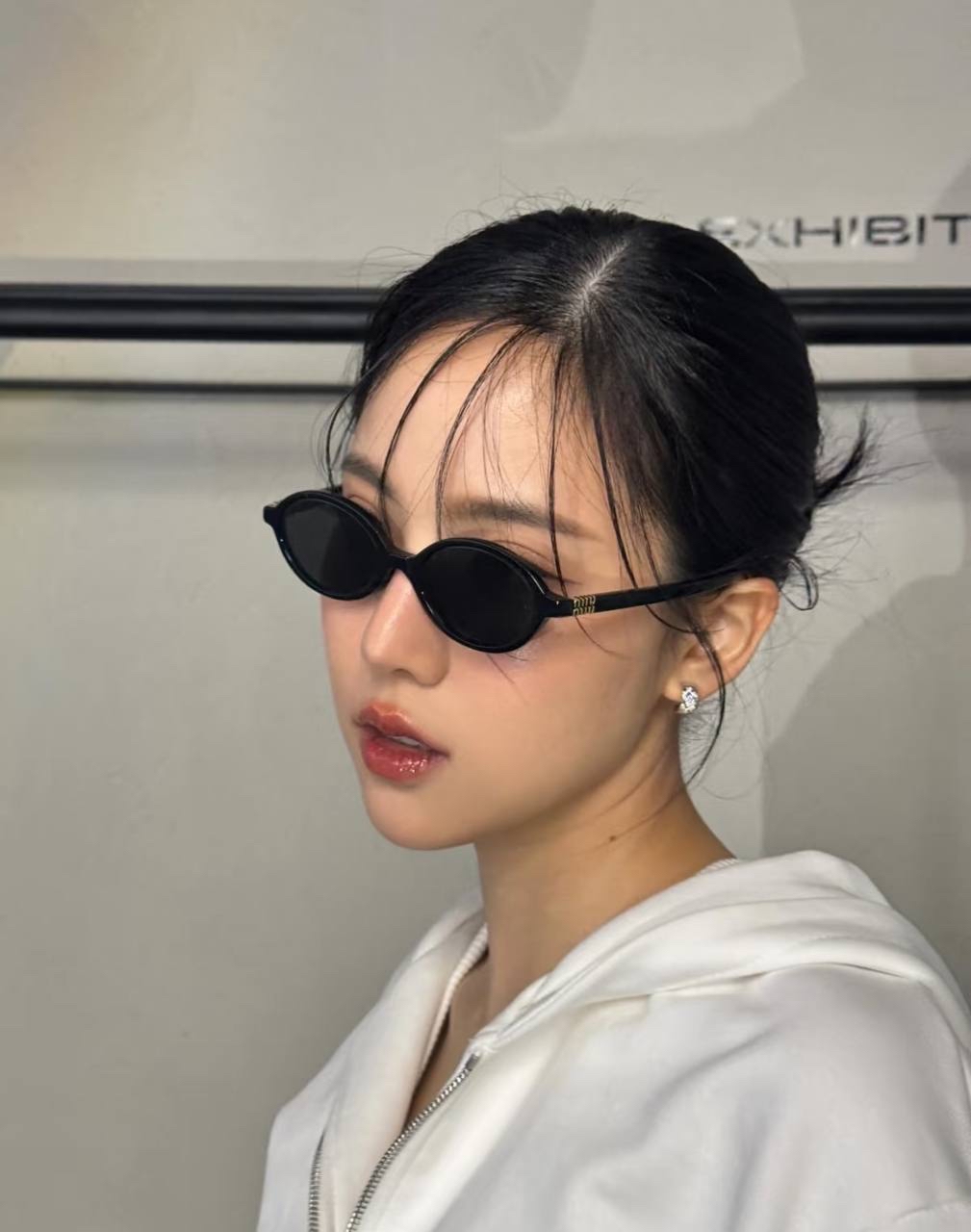 限時優惠✨訂貨🍒MIUMIU 橢圓框太陽眼鏡 鏡框輕身~長時間戴都不累
