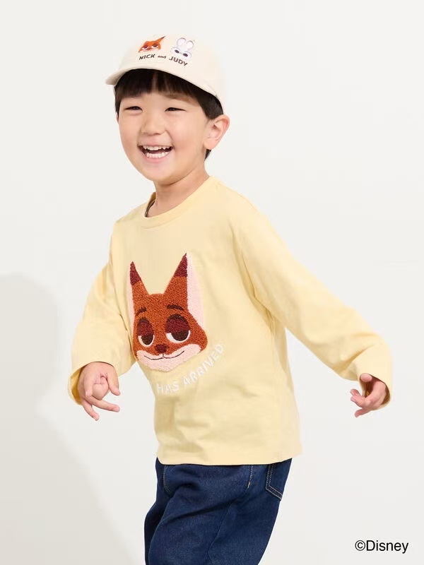 🔸預訂🔸Zootopia Judy/Nick長袖毛氈Tee