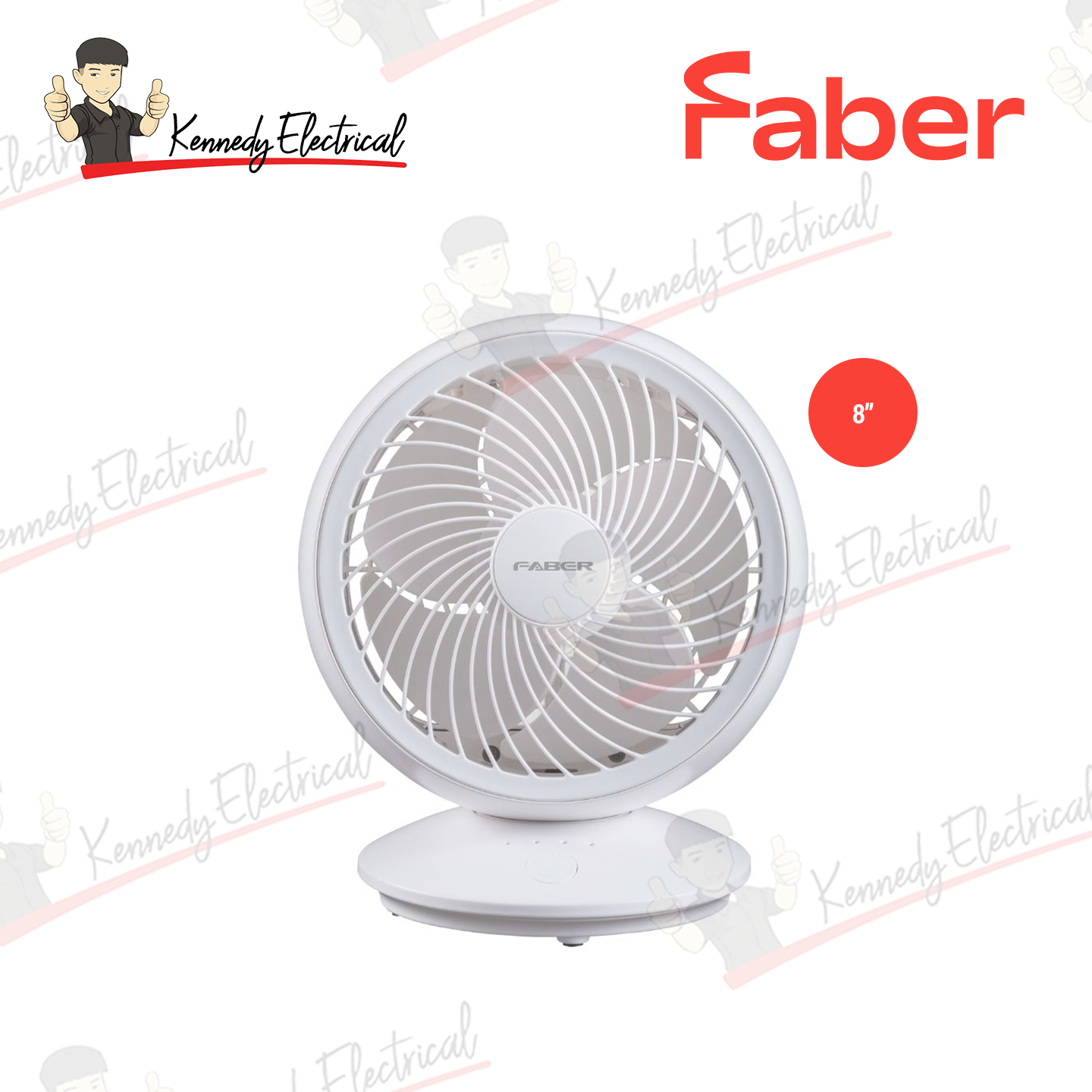 Faber 4000Mah Portable Fan FPF BLISS 8541WH