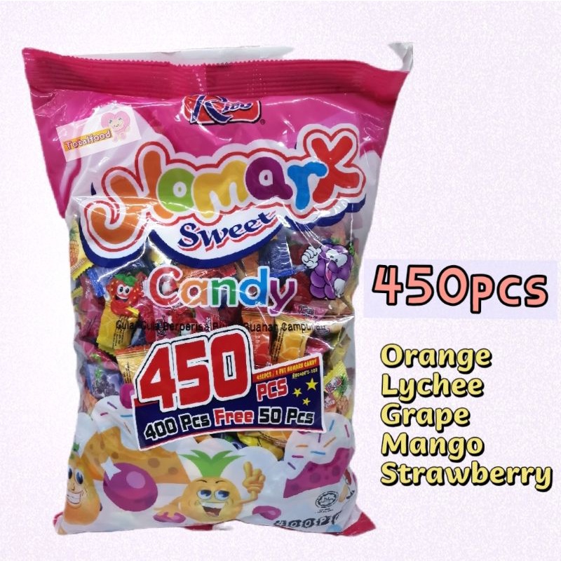 Rico Homark Sweet Candy Buah-Buahan Campuran Gula 450pcs