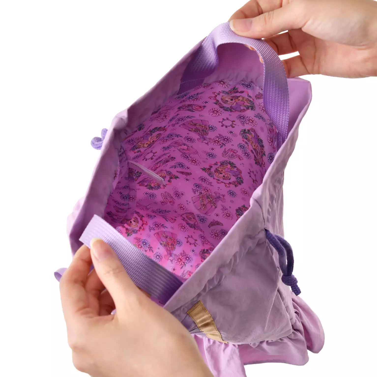 🎀【預訂】 Disney Back to School 抽繩袋 L - Rapunzel