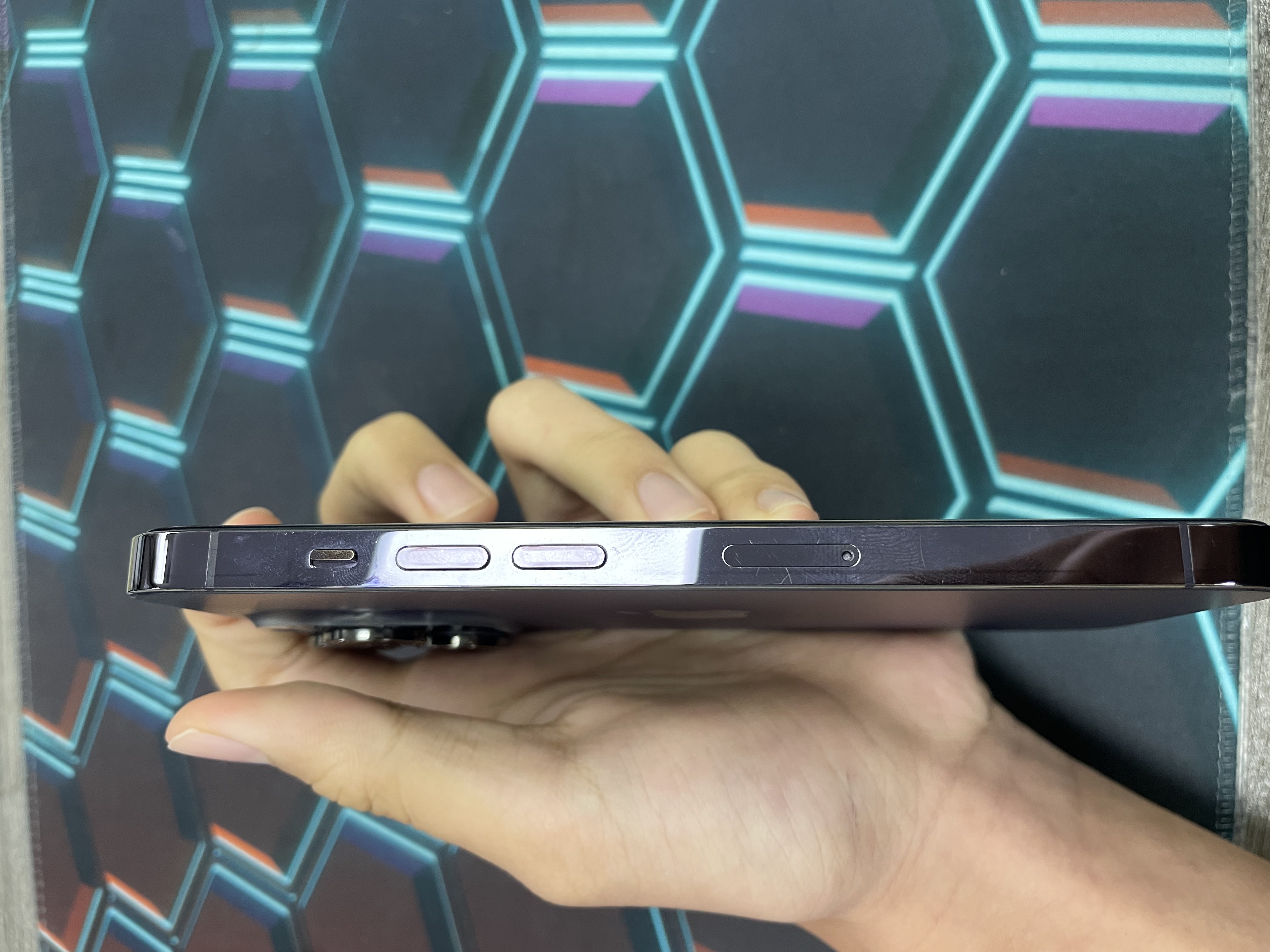 *7099 14 Pro 超靚機 128GB 電100 紫色Purple