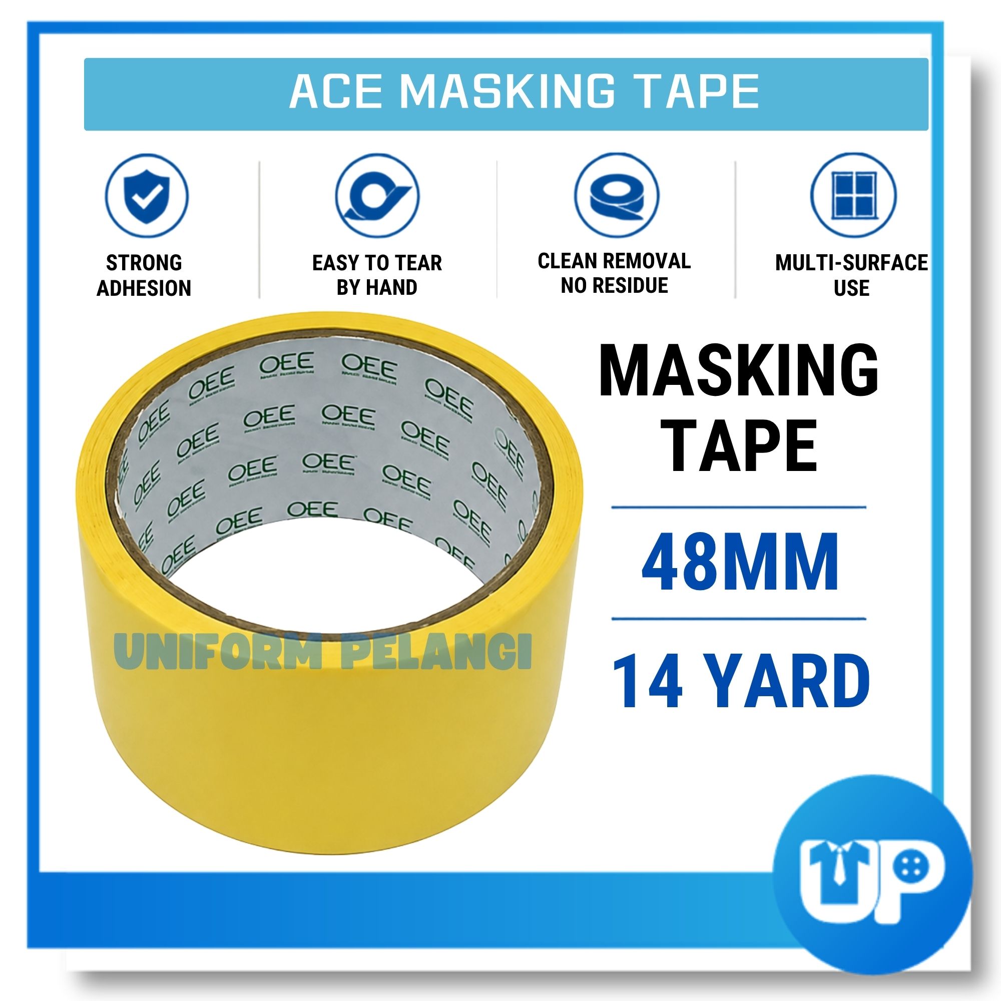 ACE Masking Tape 48MM (14 Yars)