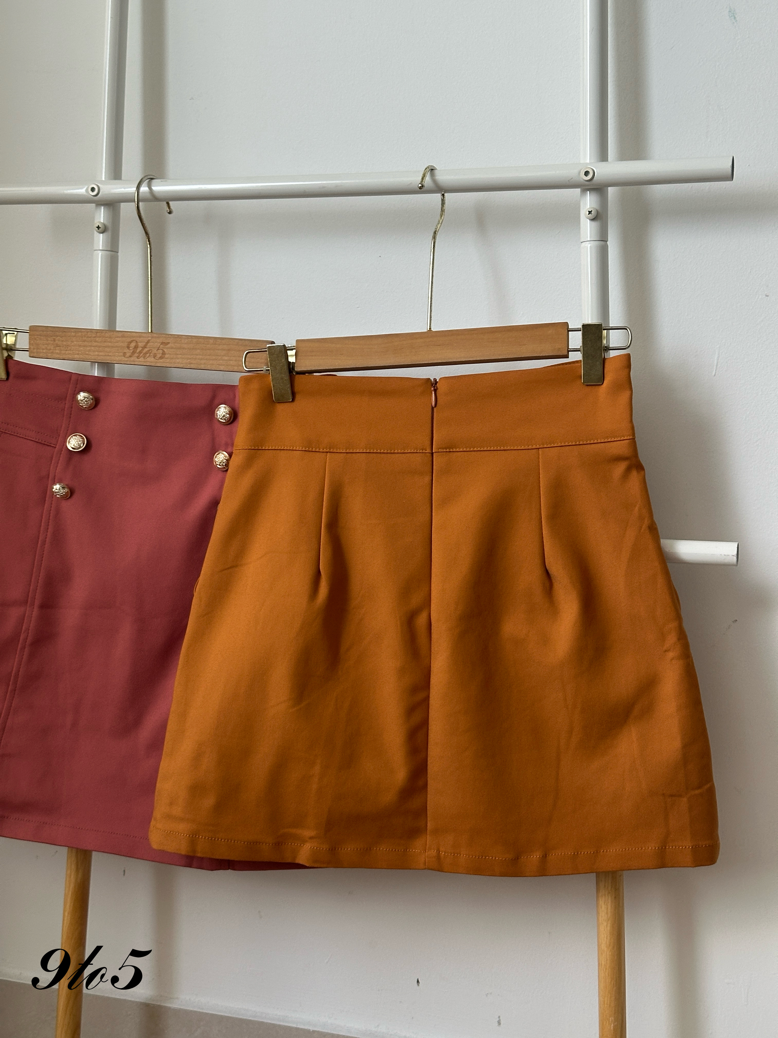 S1836 A Line Short Skirt - 4 Colors 