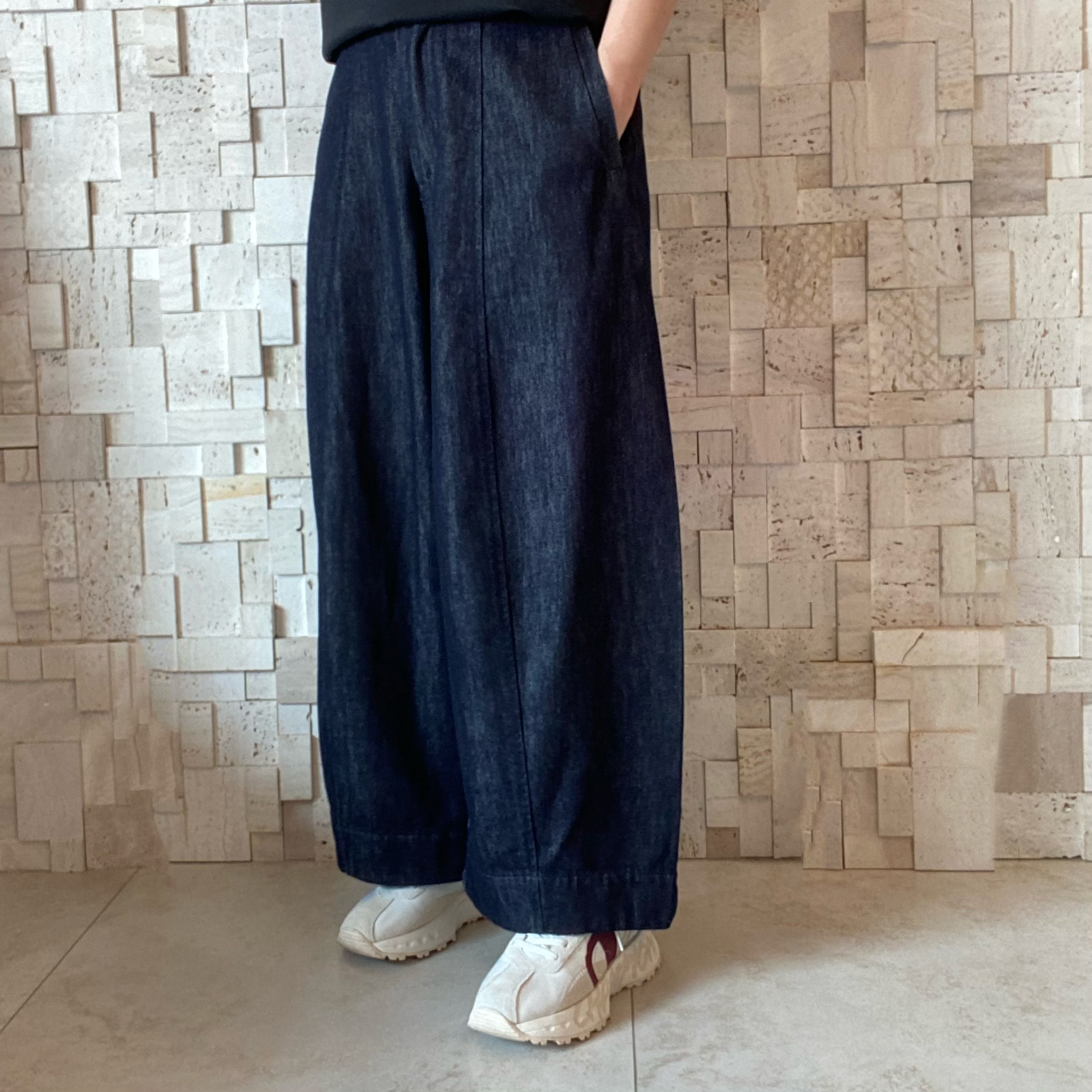 B00559 牛仔闊腳褲