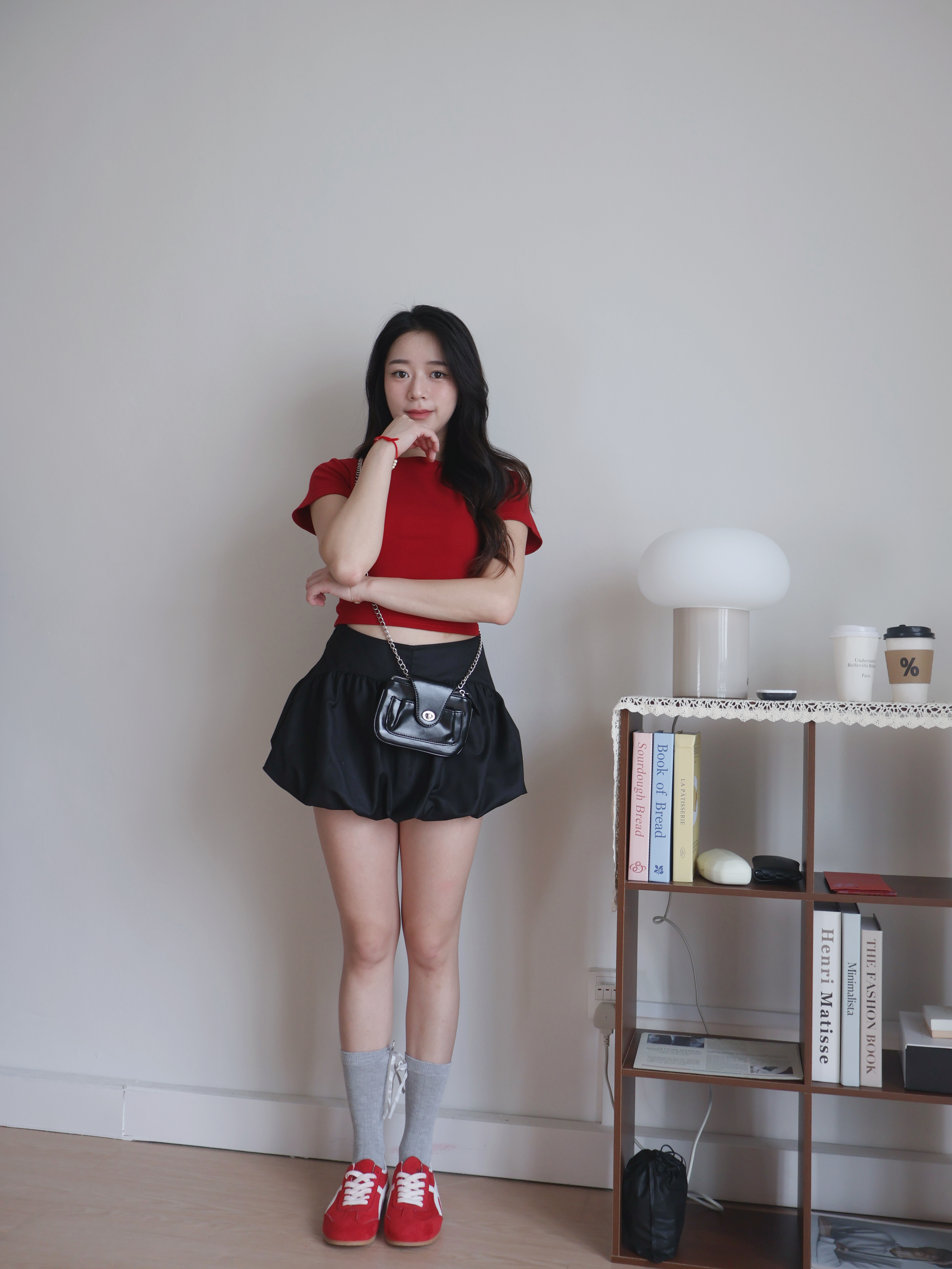 Kara Basic Tee | Red