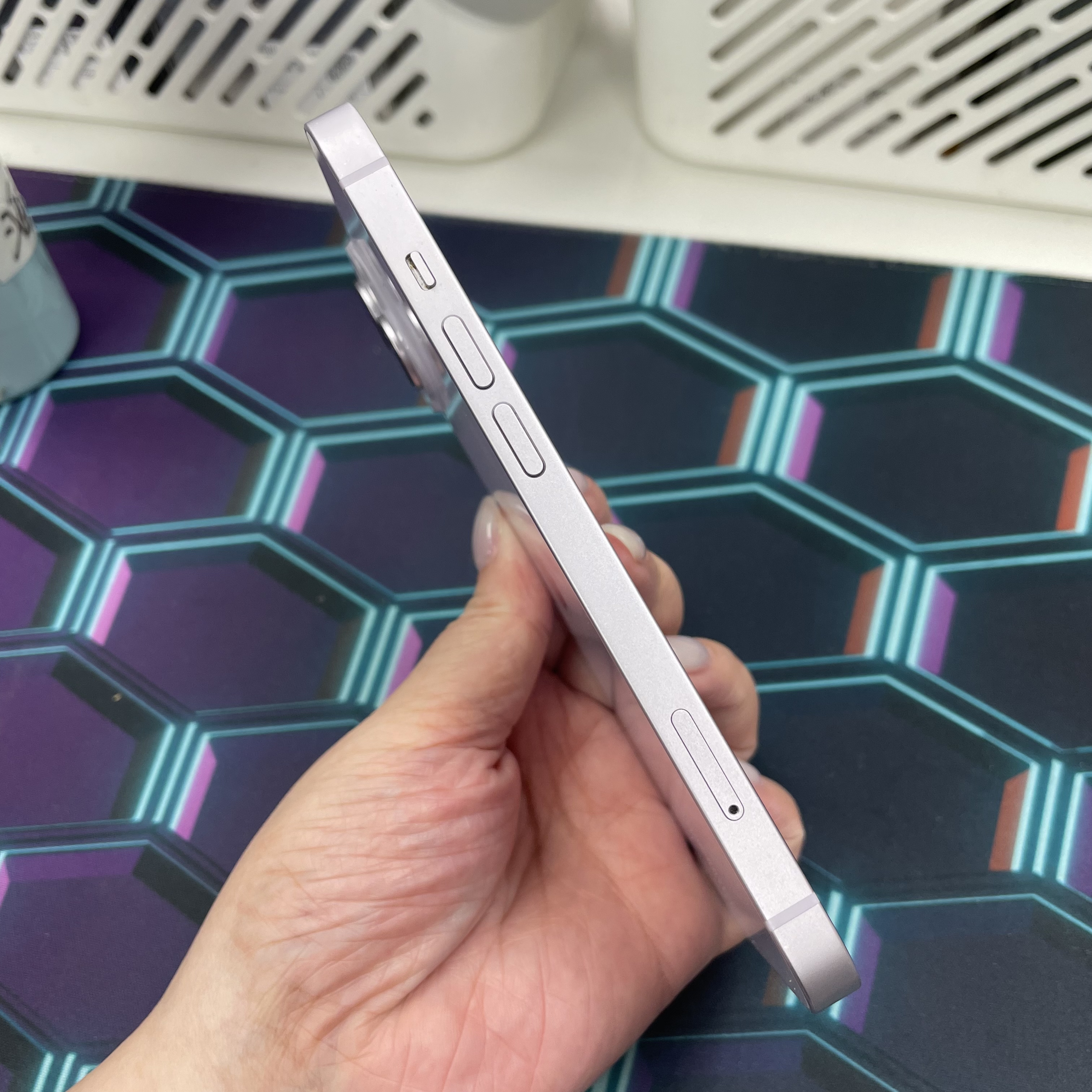 *6528 14 超靚機 128GB 電75 紫色 purple