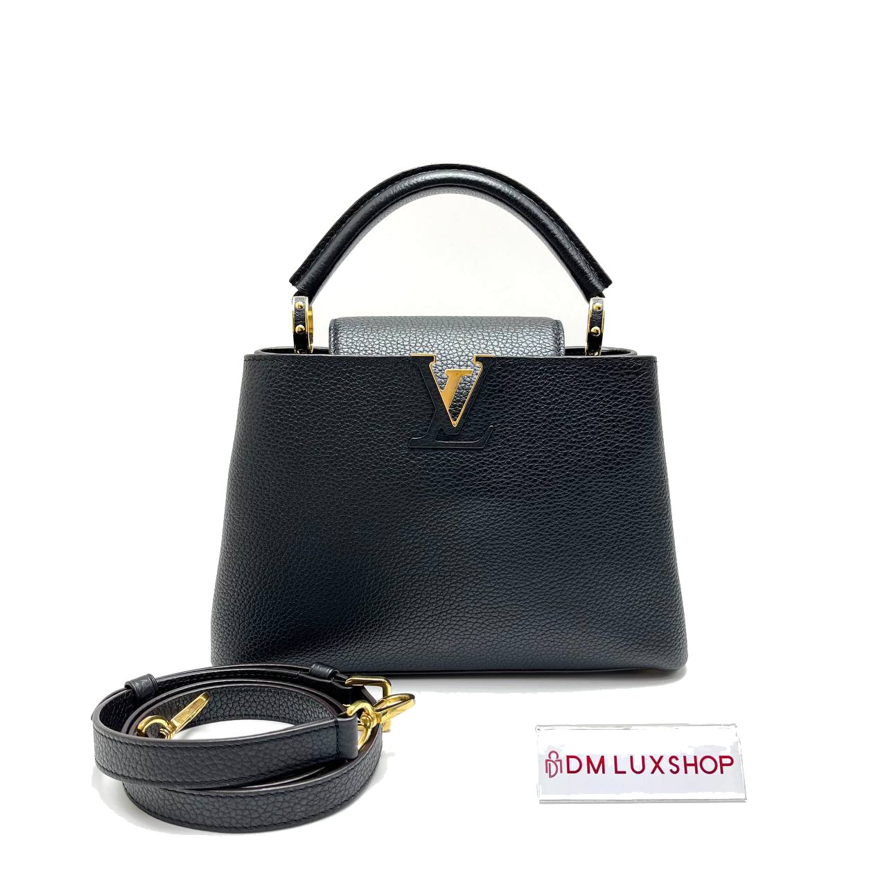 LV Capucines BB Black