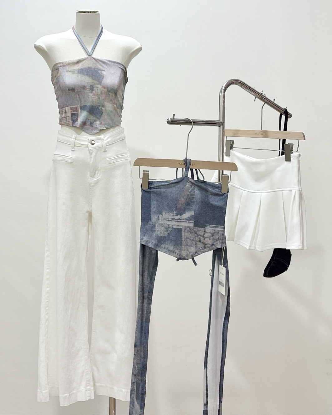 TP411纯欲风绑带抹胸