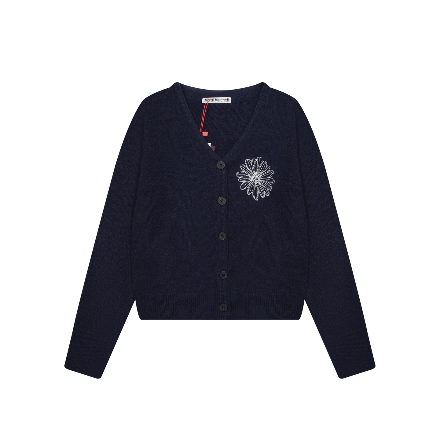 預訂 韓國 MARDI MERCREDI Raccoon Blended Cardigan V Neck外套