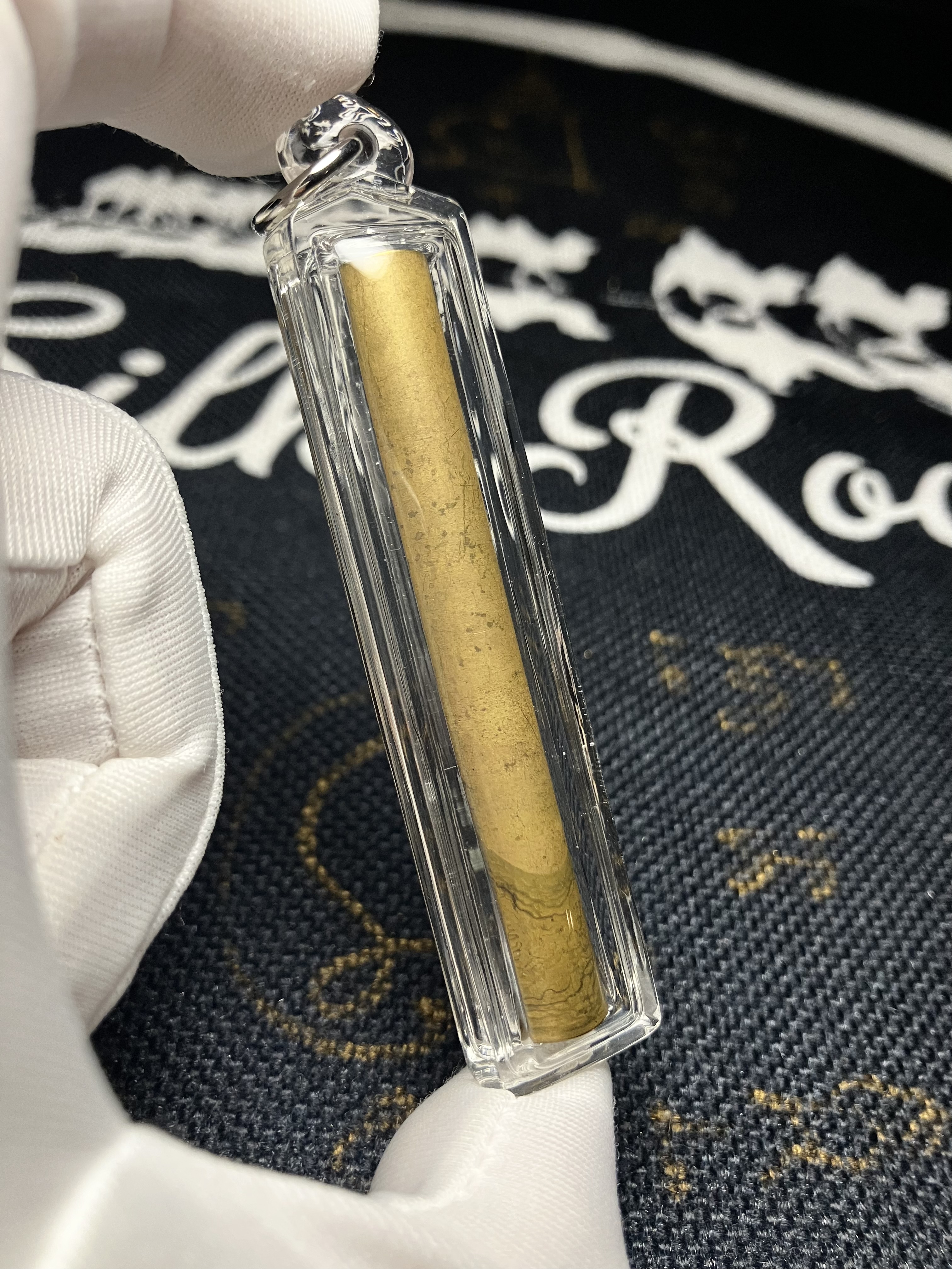 龍婆疾論/婆吞疾論  佛曆2563 全能防禦符管  稍哈吉祥日加持版  附光學級高透防水殼