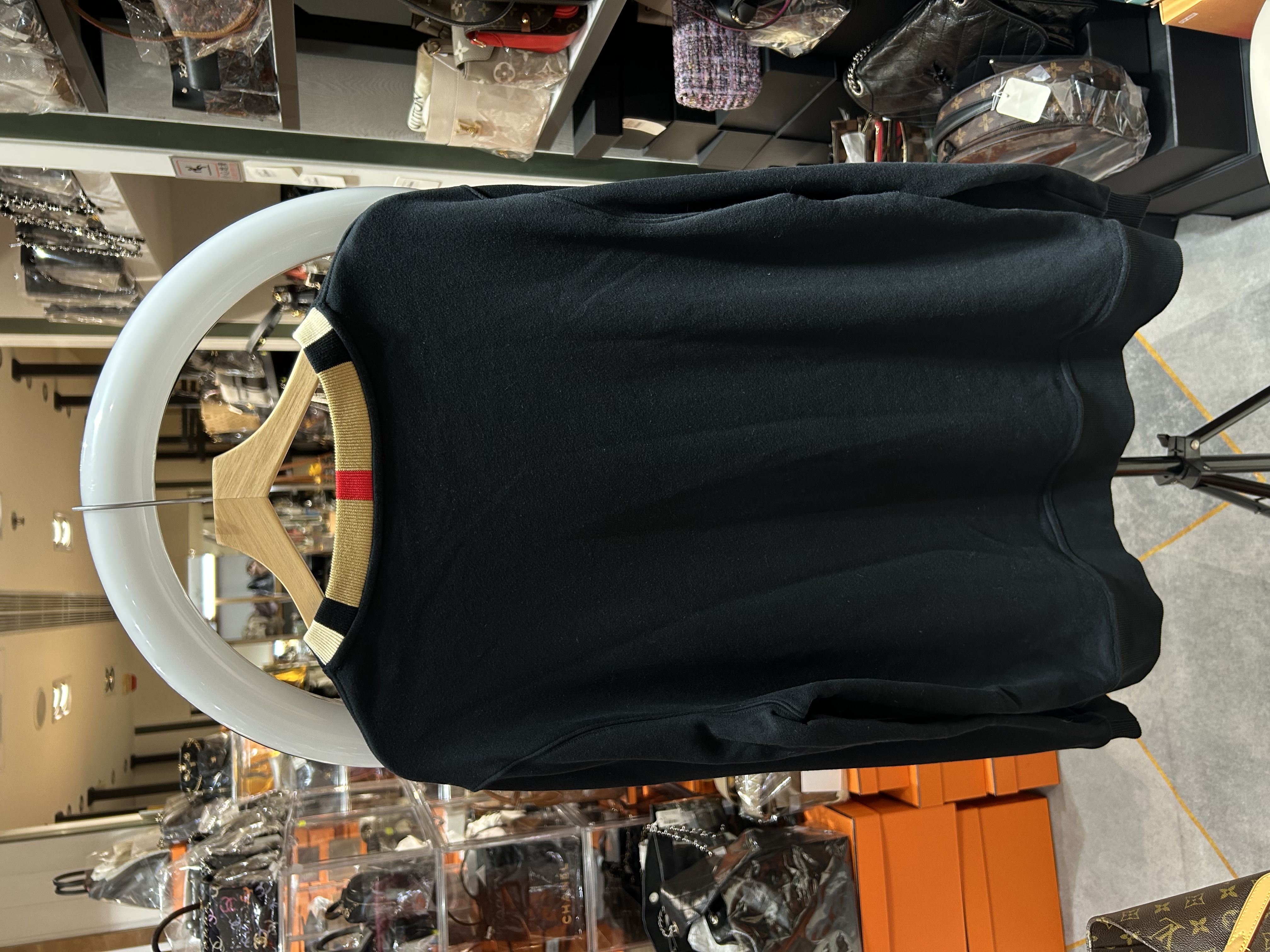 Burberry 100% Cotton Hoodie Size: L 黑色100%棉質衛衣 100%Authentic, 98%New