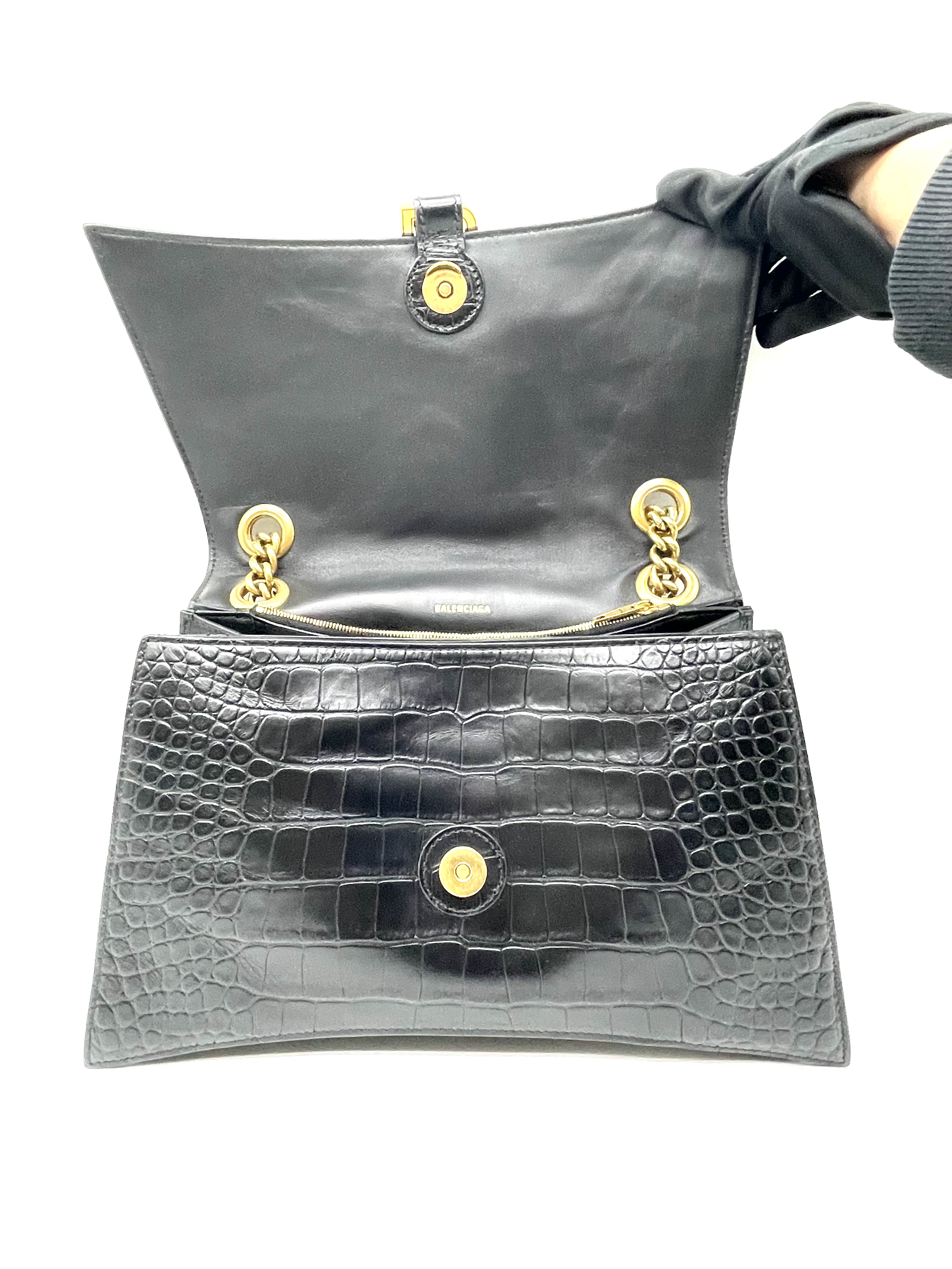 Pre-owned Balenciaga Crush Chain Flap Bag / Product Code: 26040103